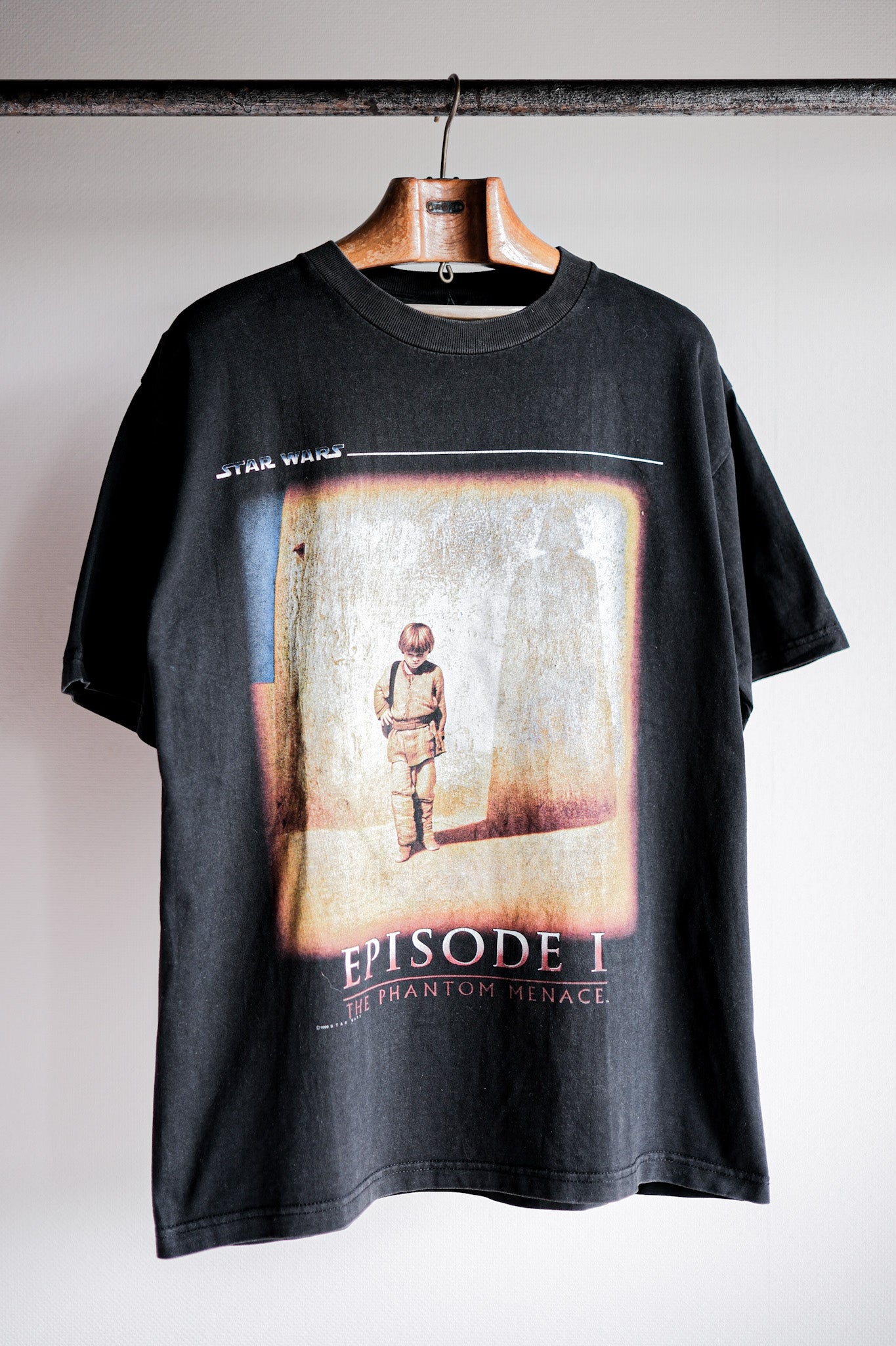 【~90's】Vintage Bootleg Movie Print T-shirt "Star Wars Episode I"