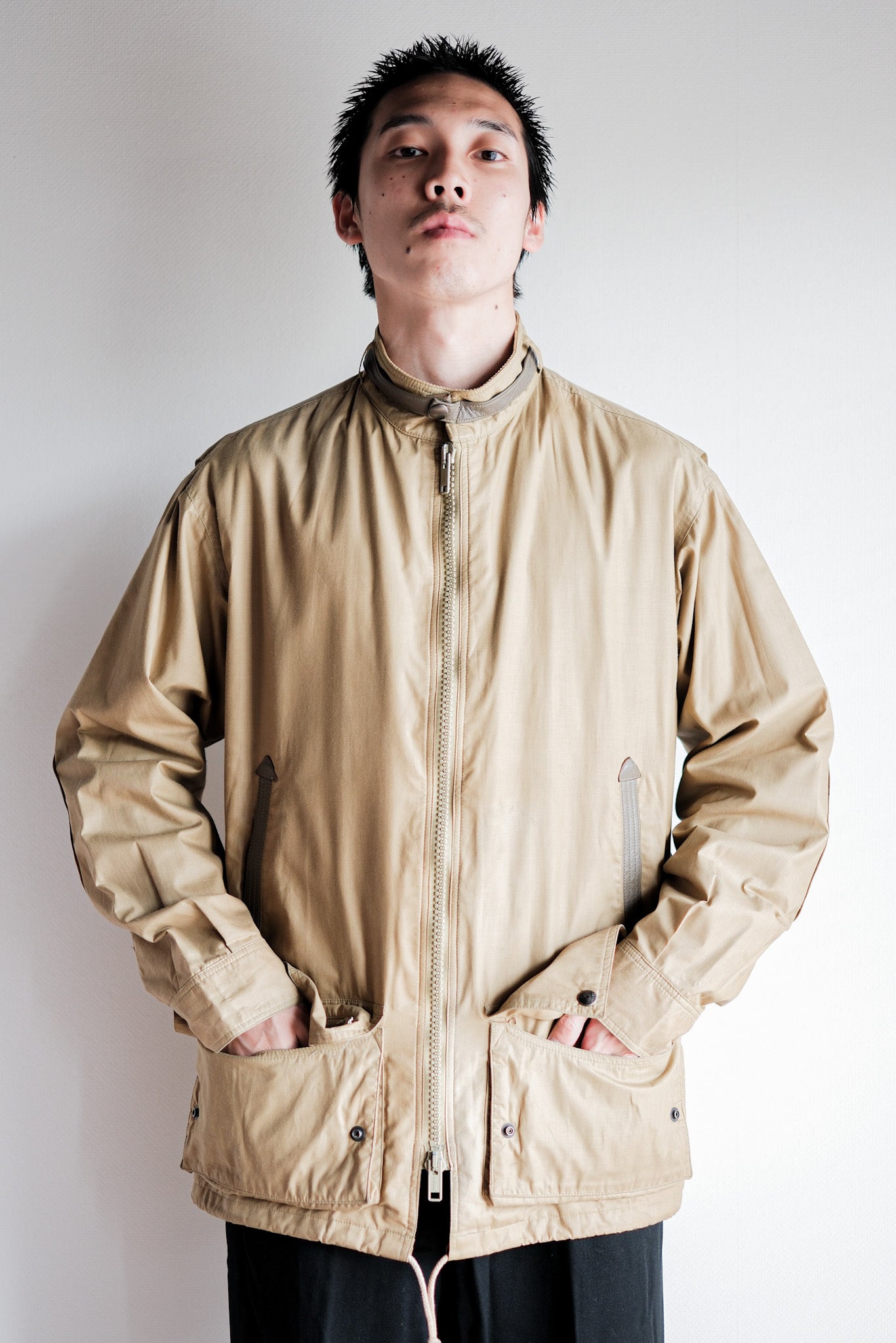 【~80's】French Vintage Hunting Jacket Size.46 "L'ESQUIMAU INTERNATIONAL"