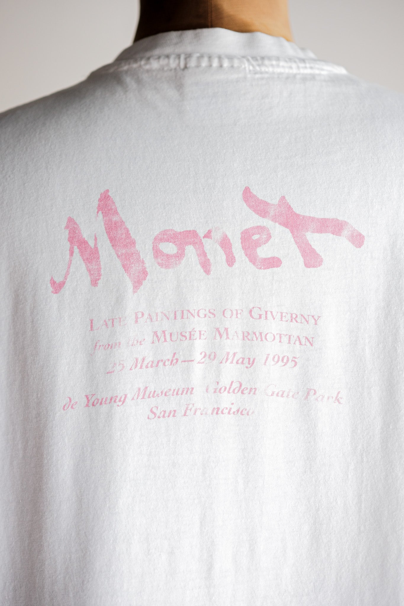 【~90's】Vintage Art Print T-shirt Size.XL "Claude Monet" "Water Lilies" "Made in U.S.A."