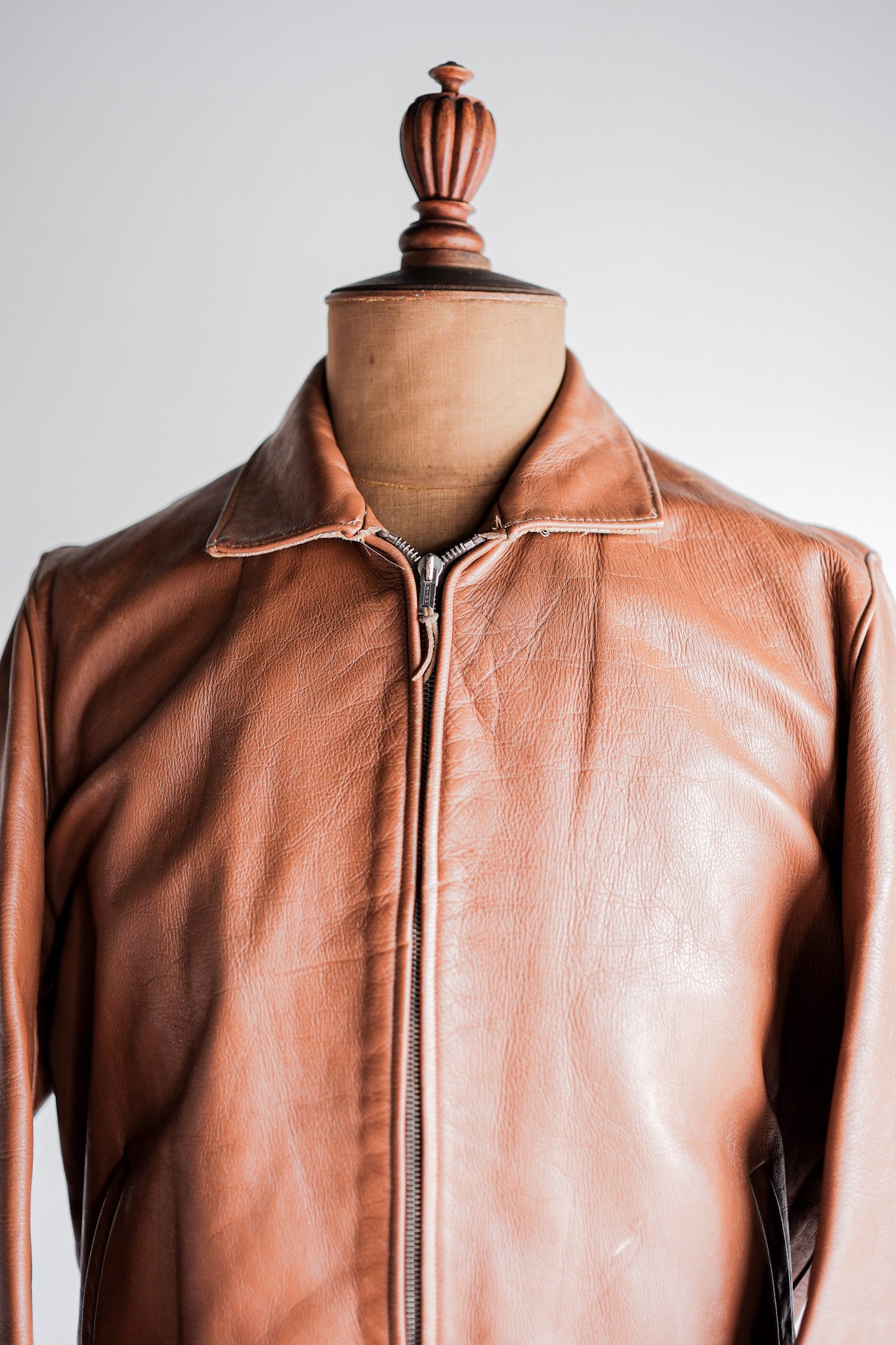 【~50’s】German Vintage Leather Jacket
