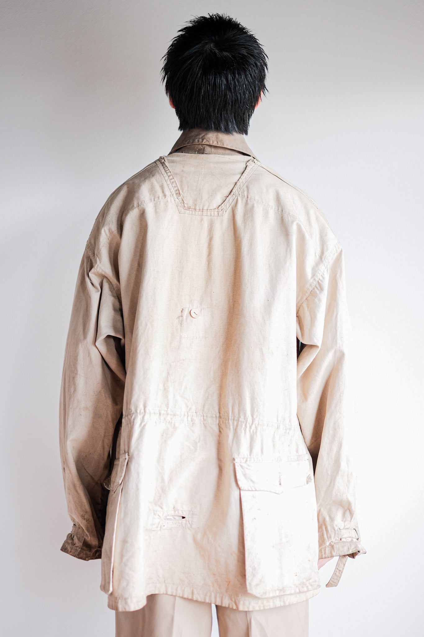 【~40's】German Army M42 Gebirgsjäger Reversible Windbluse "1st Type" "Original Modified"