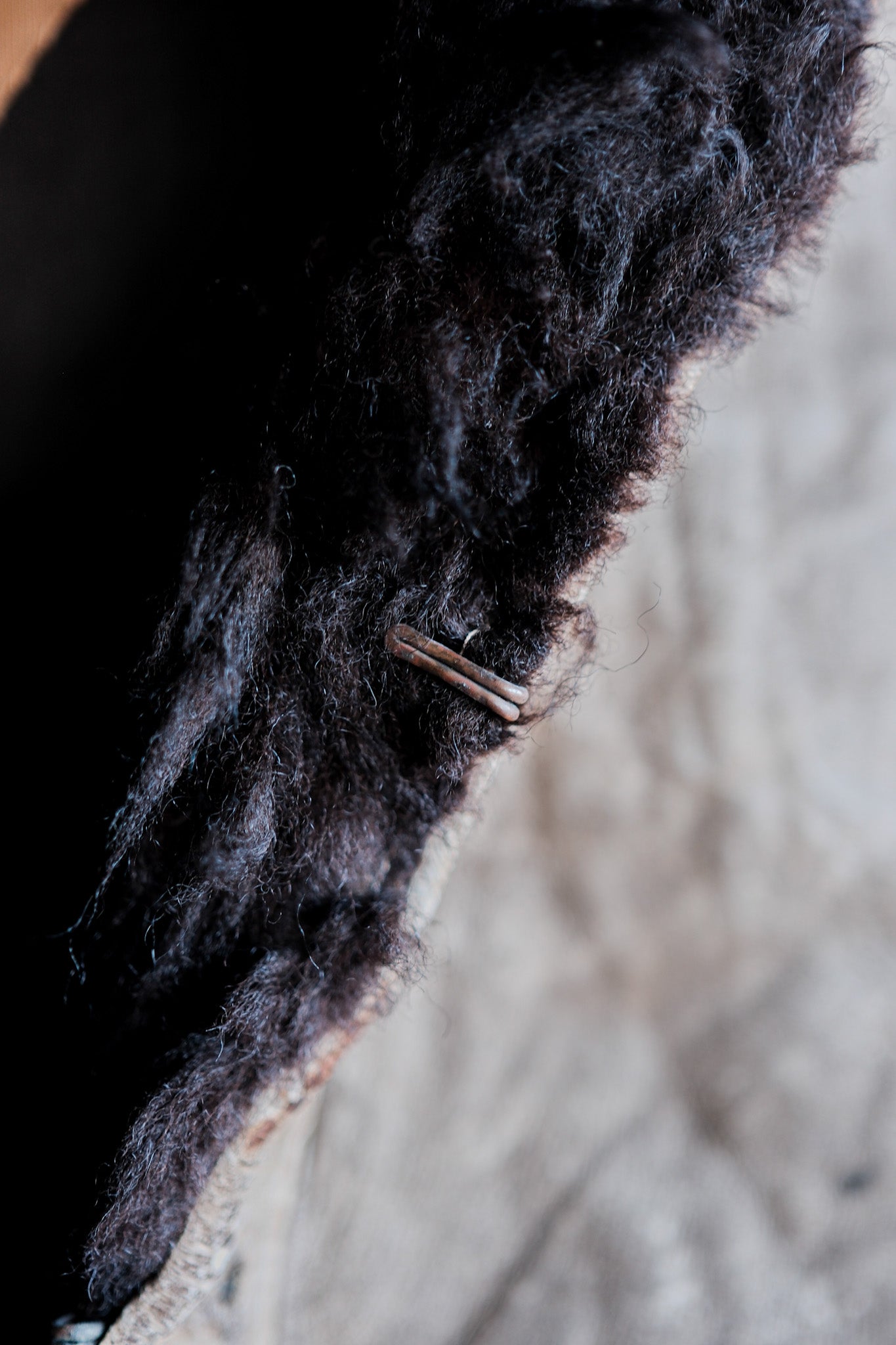 【~40's】WWⅡ German Waffen-SS Winter Sheepskin Fur Vest