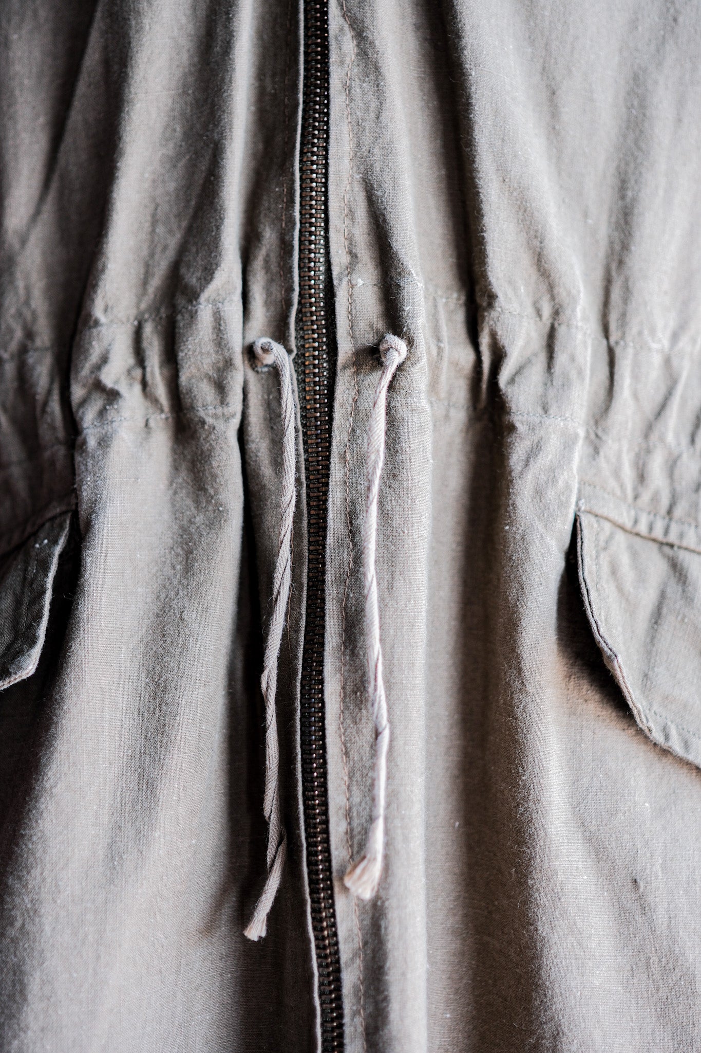 【~60's】French Army Alpine Mountain Smock Parka Size.22 "Modified"
