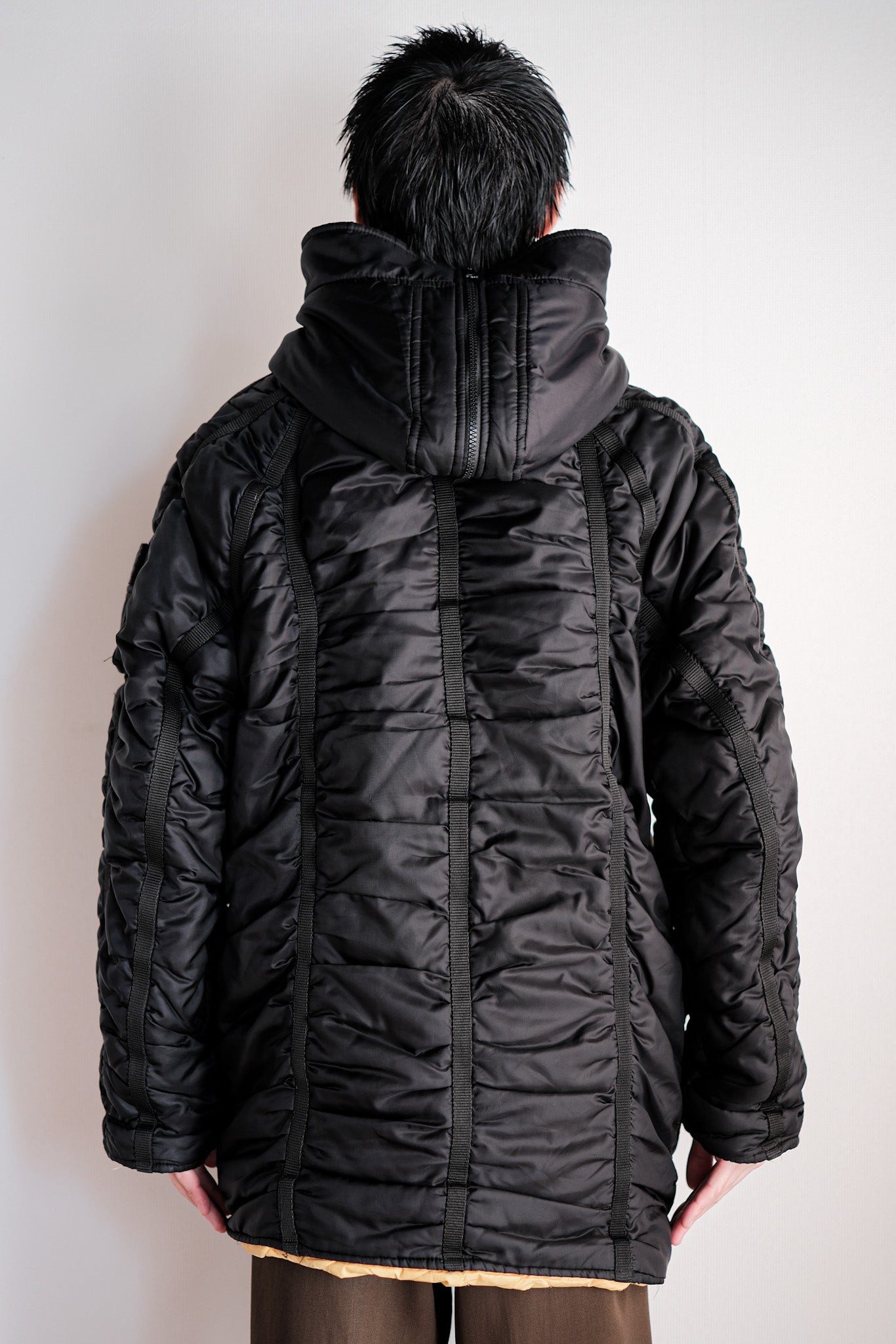 【~00's】Old DOLCE & GABBANA Multi Pocket Puffer Jacket Size.46