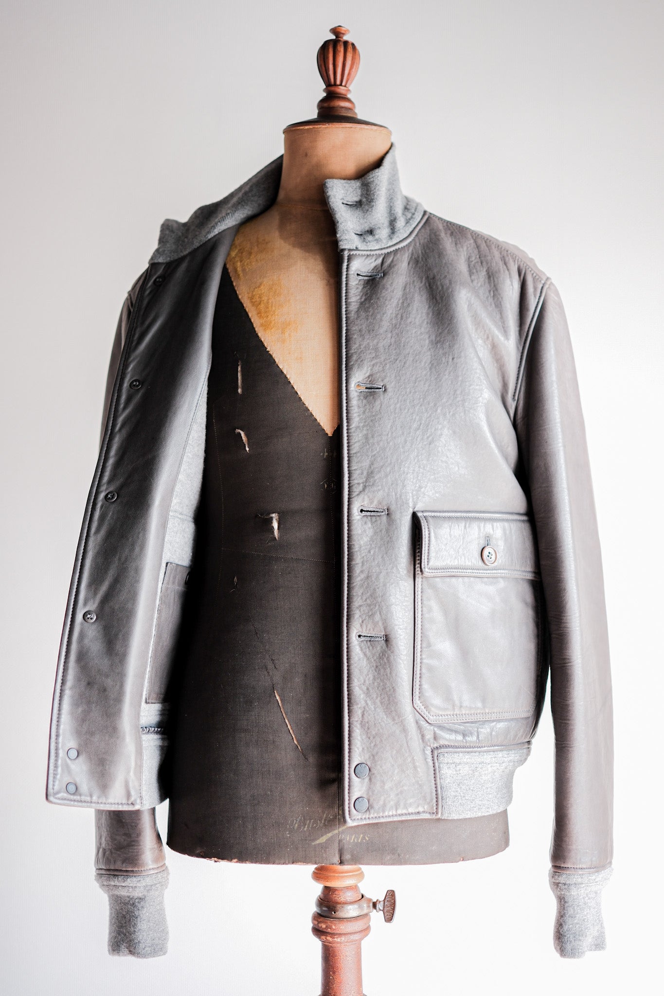 【08AW】Old C.P.Company Leather Jacket Size.50