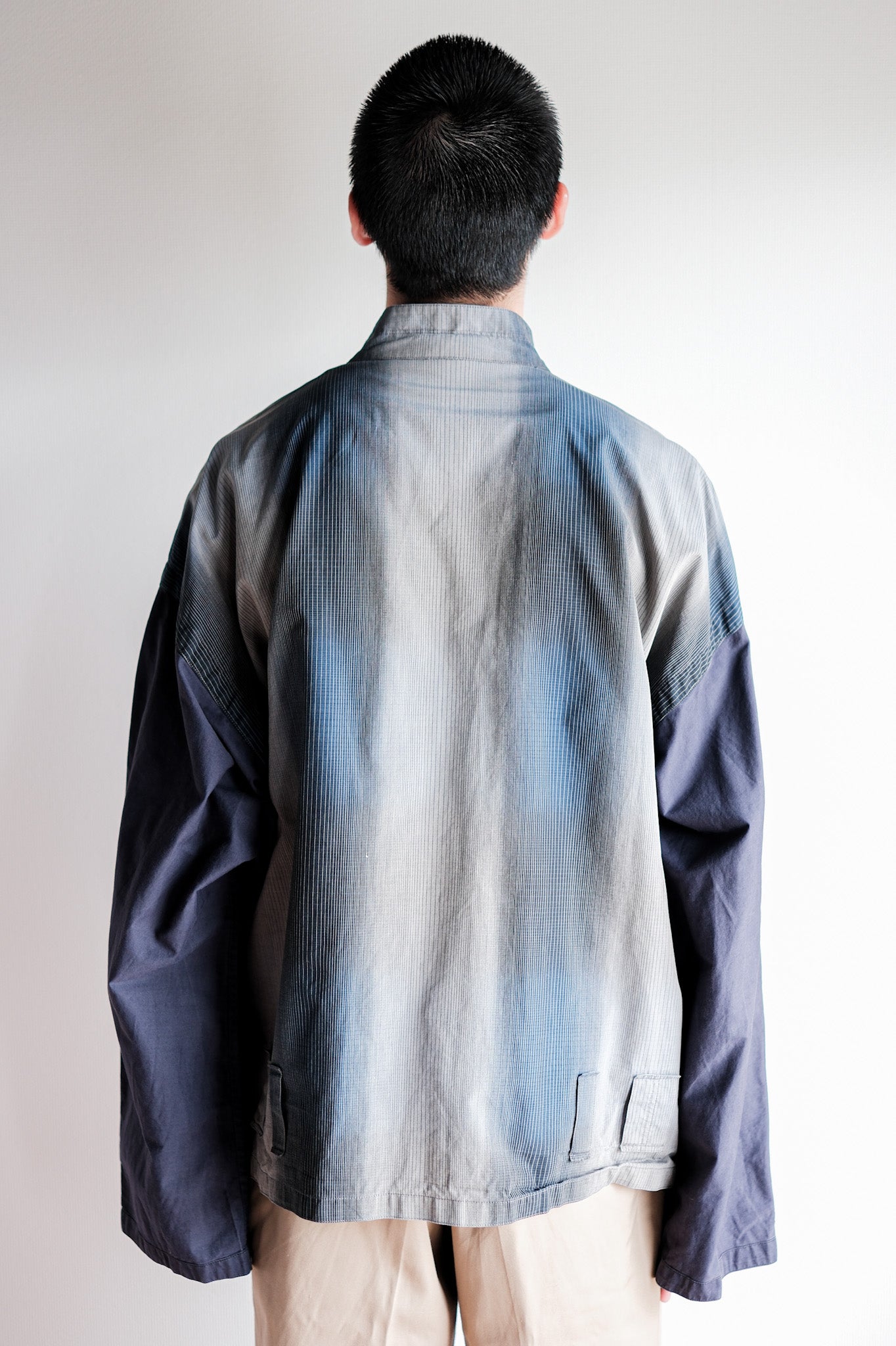 【~80’s】Old Gianni Versace Cotton Striped Jacket Size.42