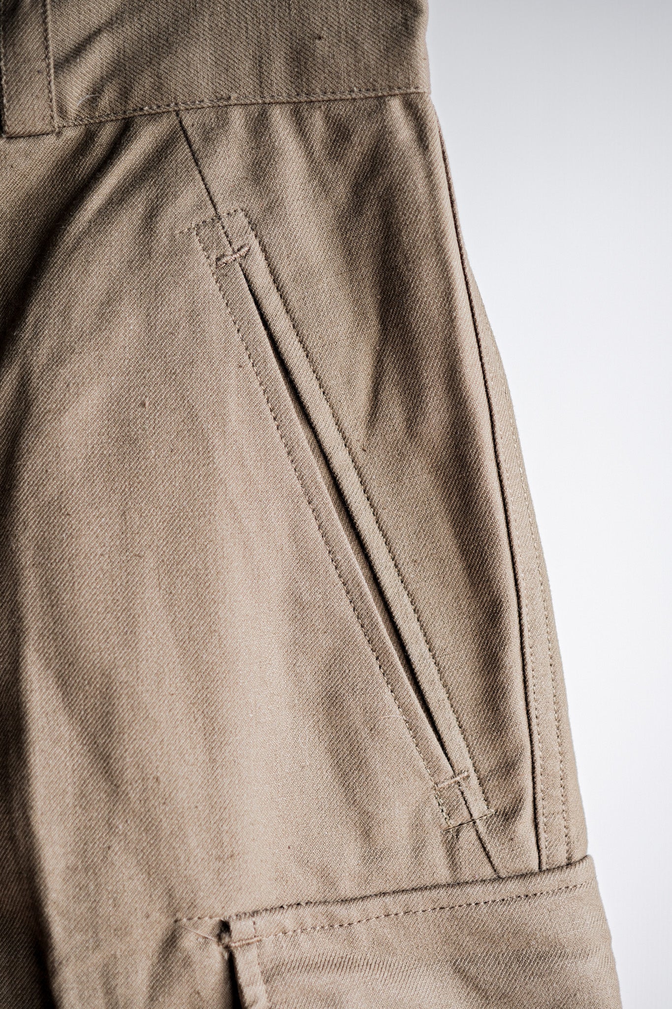 【~50's】French Army M47 Field Trousers Size.13 "Dead Stock"