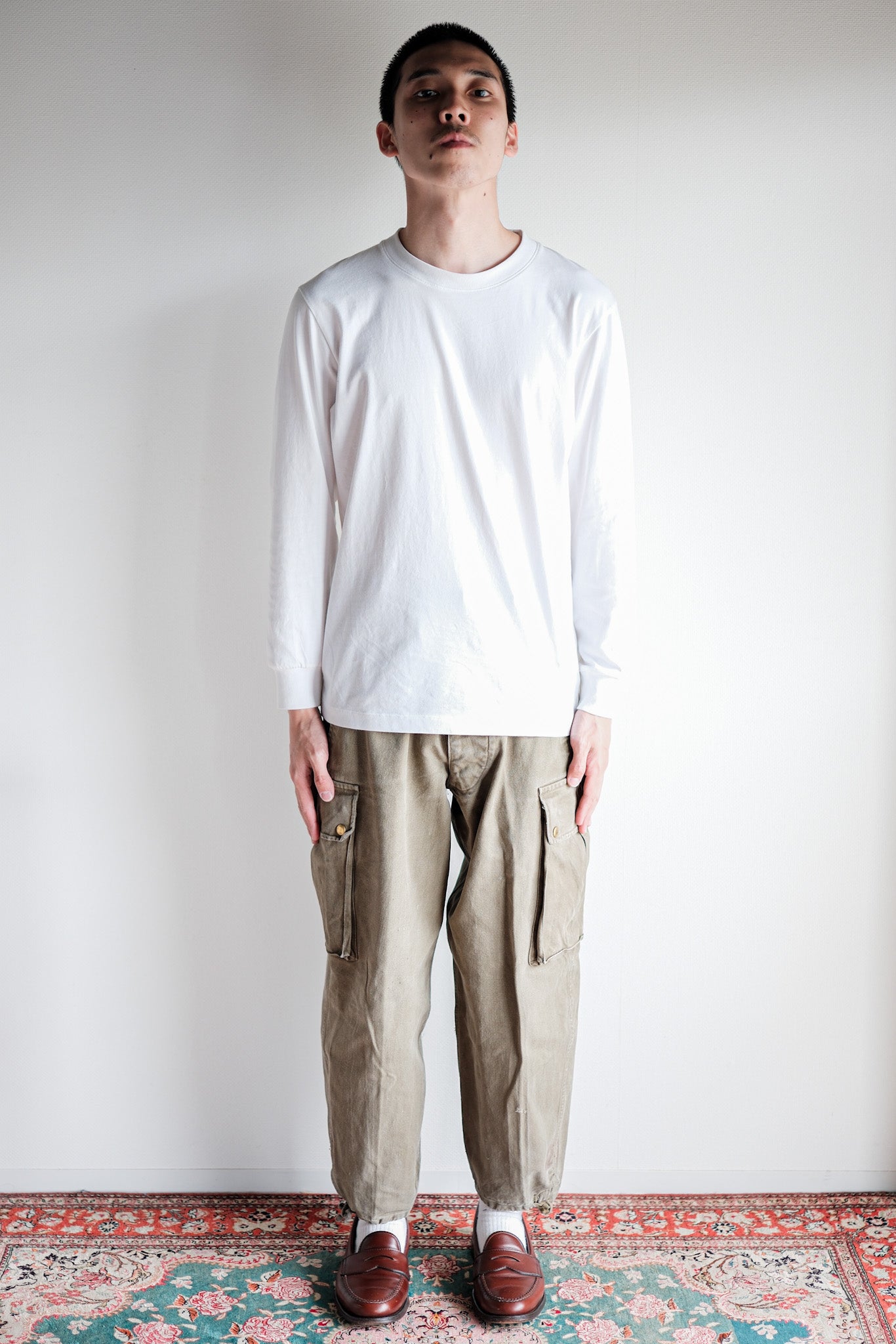 【~40's】French Army TAP47 Paratrooper Trousers "1st Type"