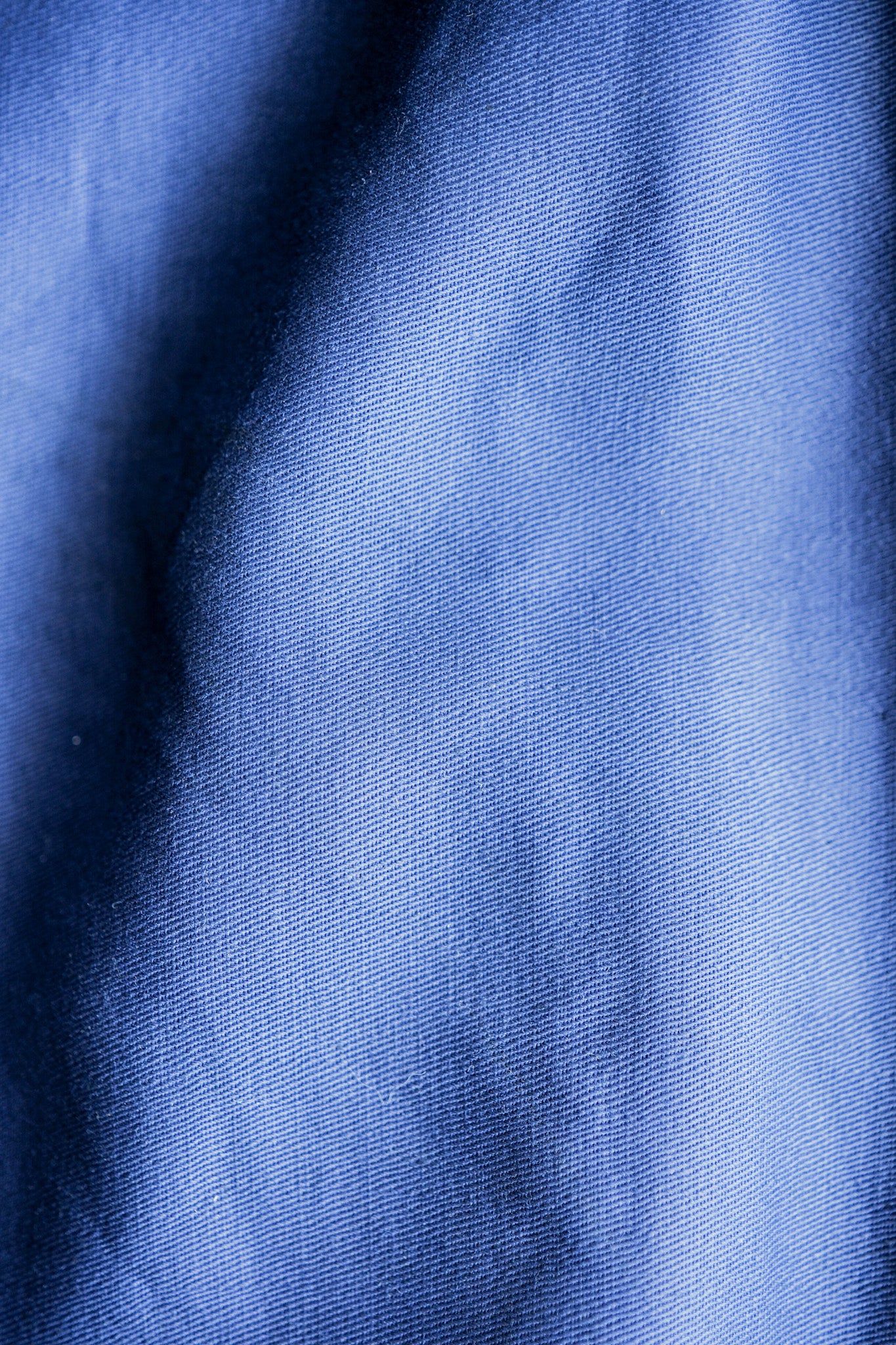 【~50's】French Vintage Blue Thin Twill Work Jacket "Vulcain" "Dead Stock"