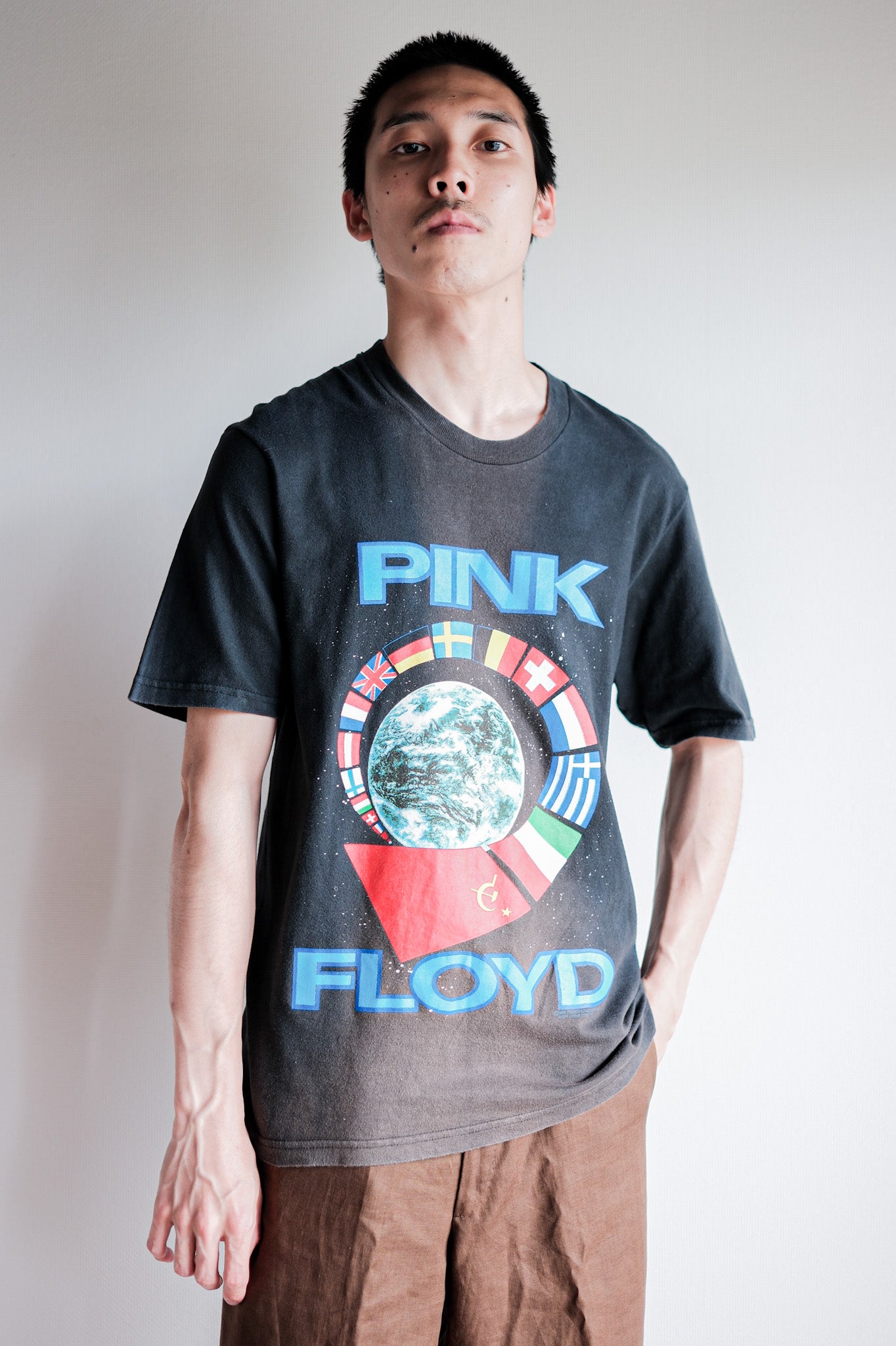 【~90's】Vintage Music Print T-shirt "PINK FLOYD"