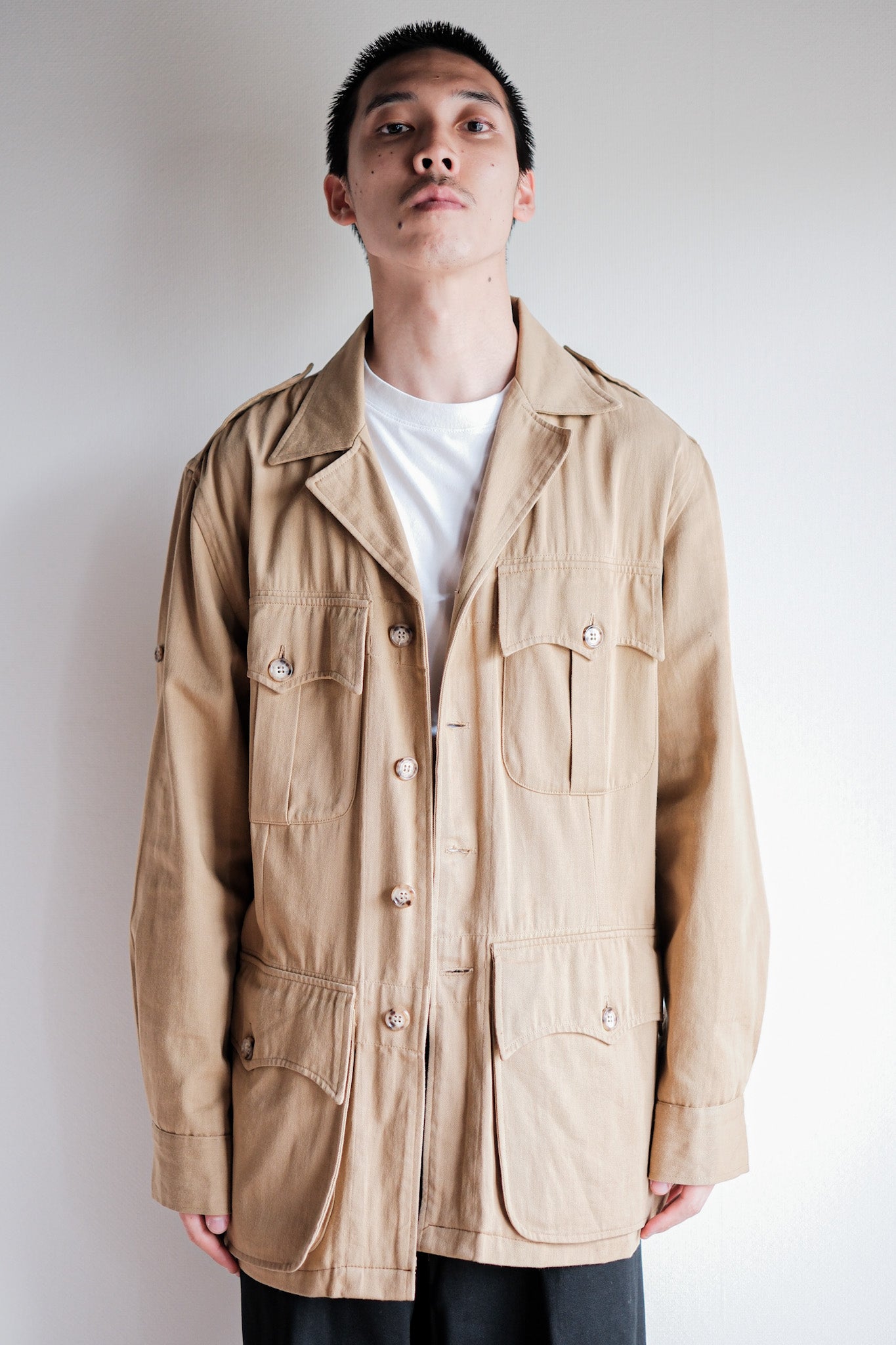 【~80's】Willis&Geiger Australian Bush Jacket Size.38 "Made in U.S.A."