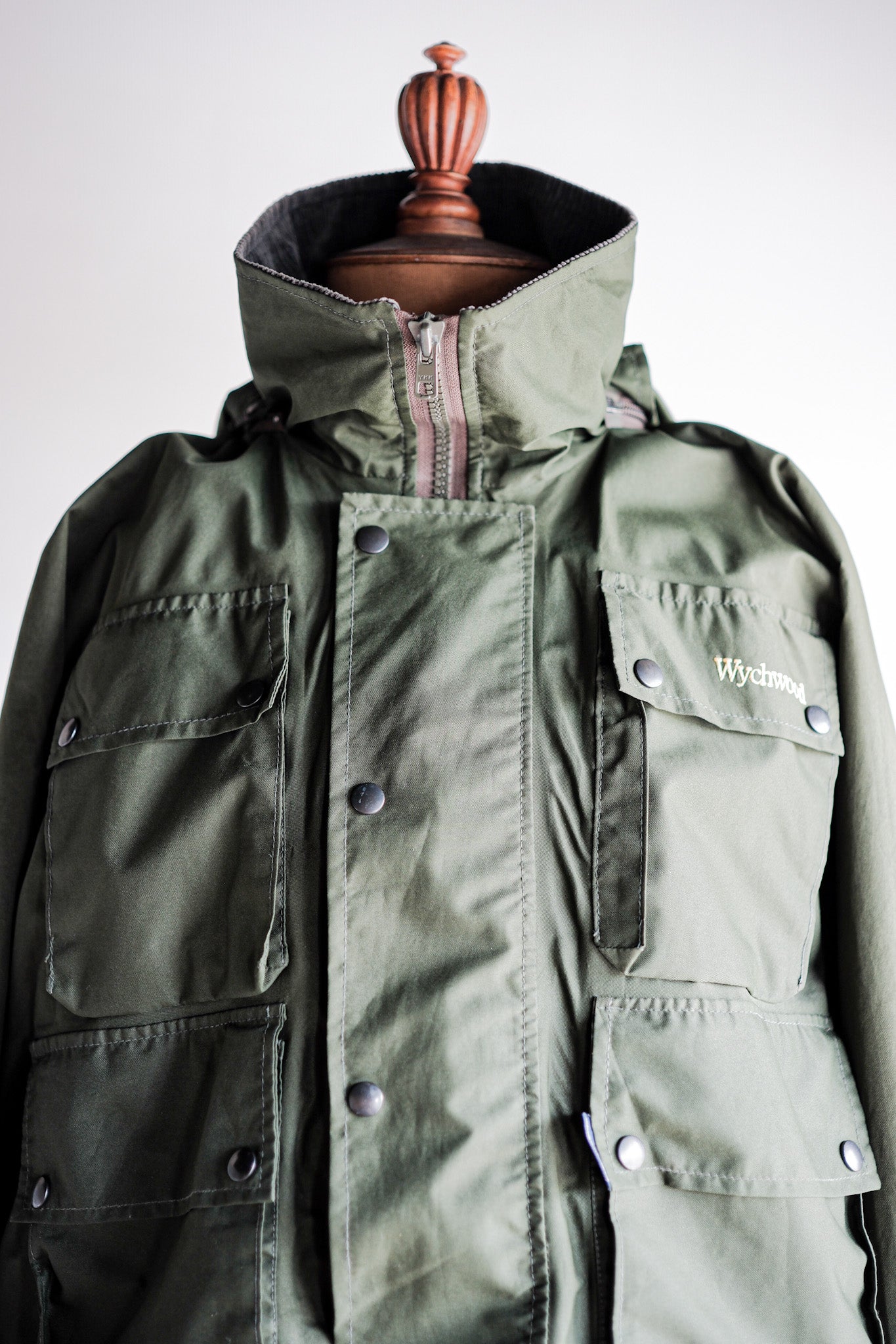 【~90's】British Vintage AQUATEX Fishing Jacket Size.XL "Wychwood"