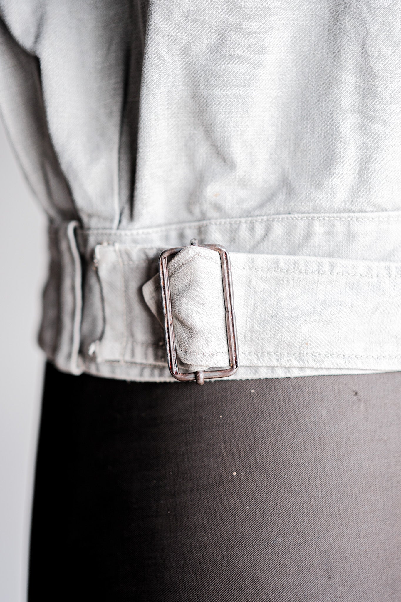 [~ 40) 프랑스 군대 M44 배틀 드레스 재킷 크기 .42 "수정"