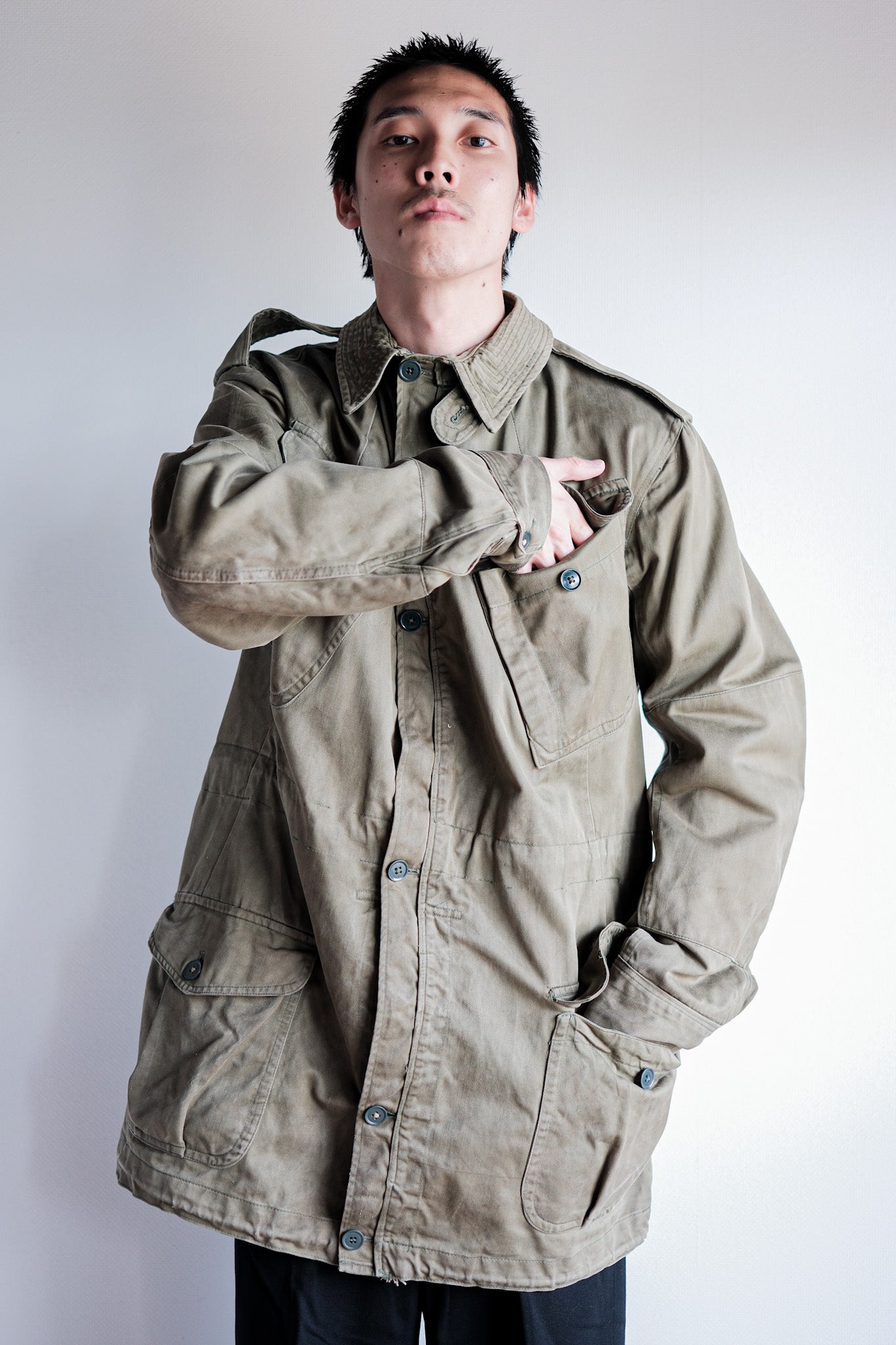 【~60's】British Army 1960 Pattern Combat Smock Size.7