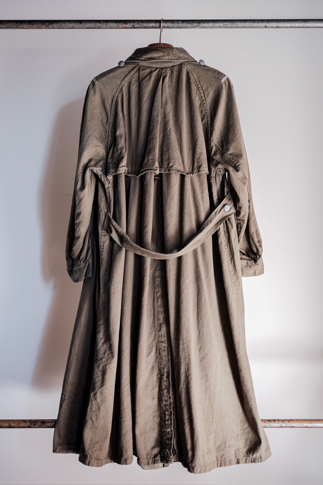 【~40's】WWⅡ German Afrika Korps Tropical Motorcycle Coat "DAK"