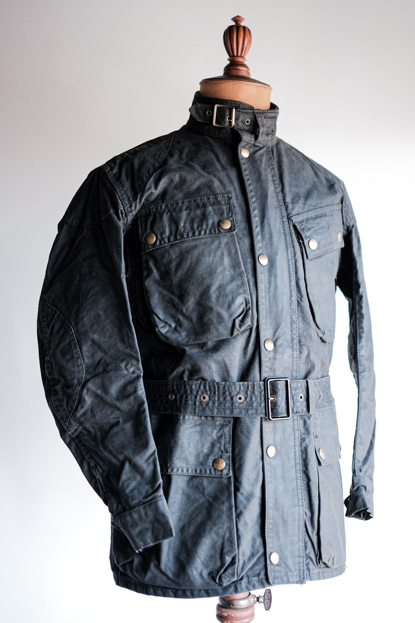 【~60's】Vintage Belstaff Waxed Jacket Size.34 "TRIALMASTER"