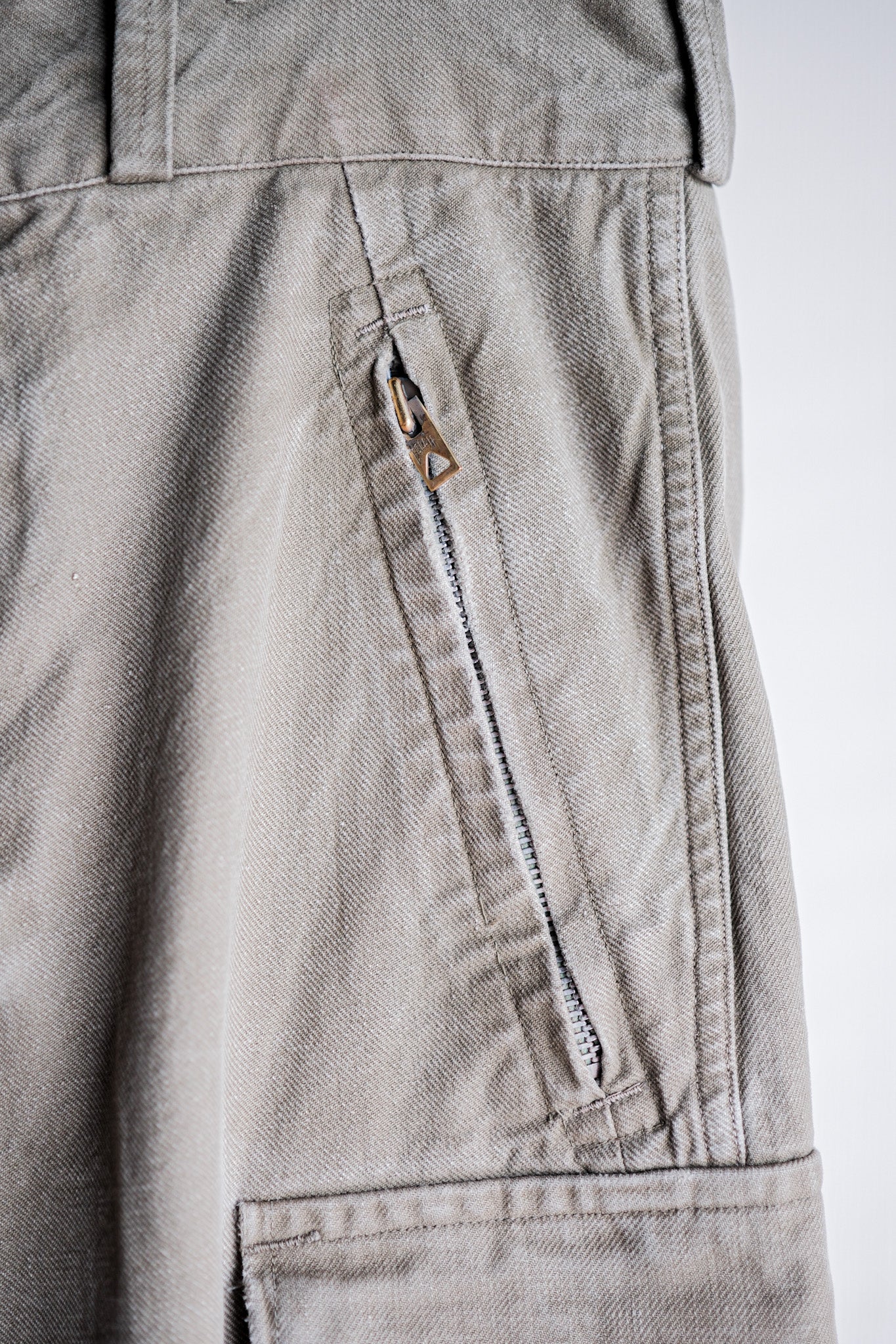 【~40's】French Army TAP47 Paratrooper Trousers "1st Type"