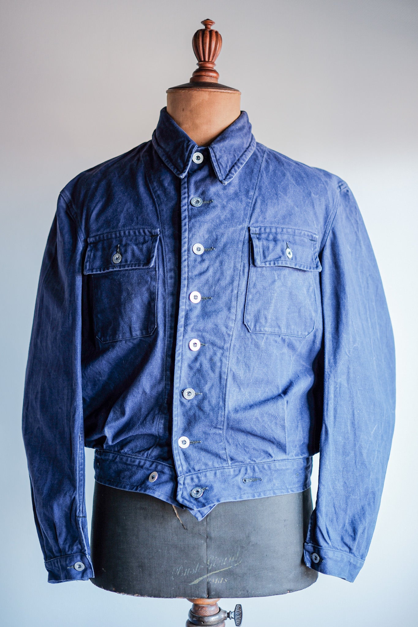 【~40's】French Army M41 Mechanic Jacket