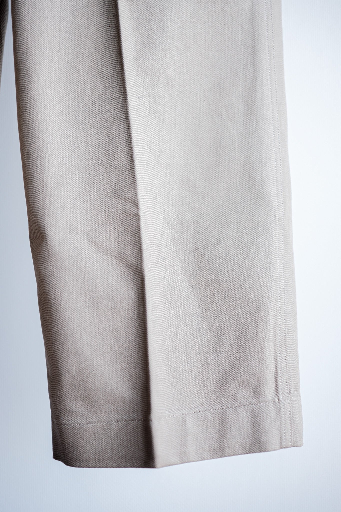 【~50's】French Army M52 Chino Trousers Size.12 "Dead Stock"