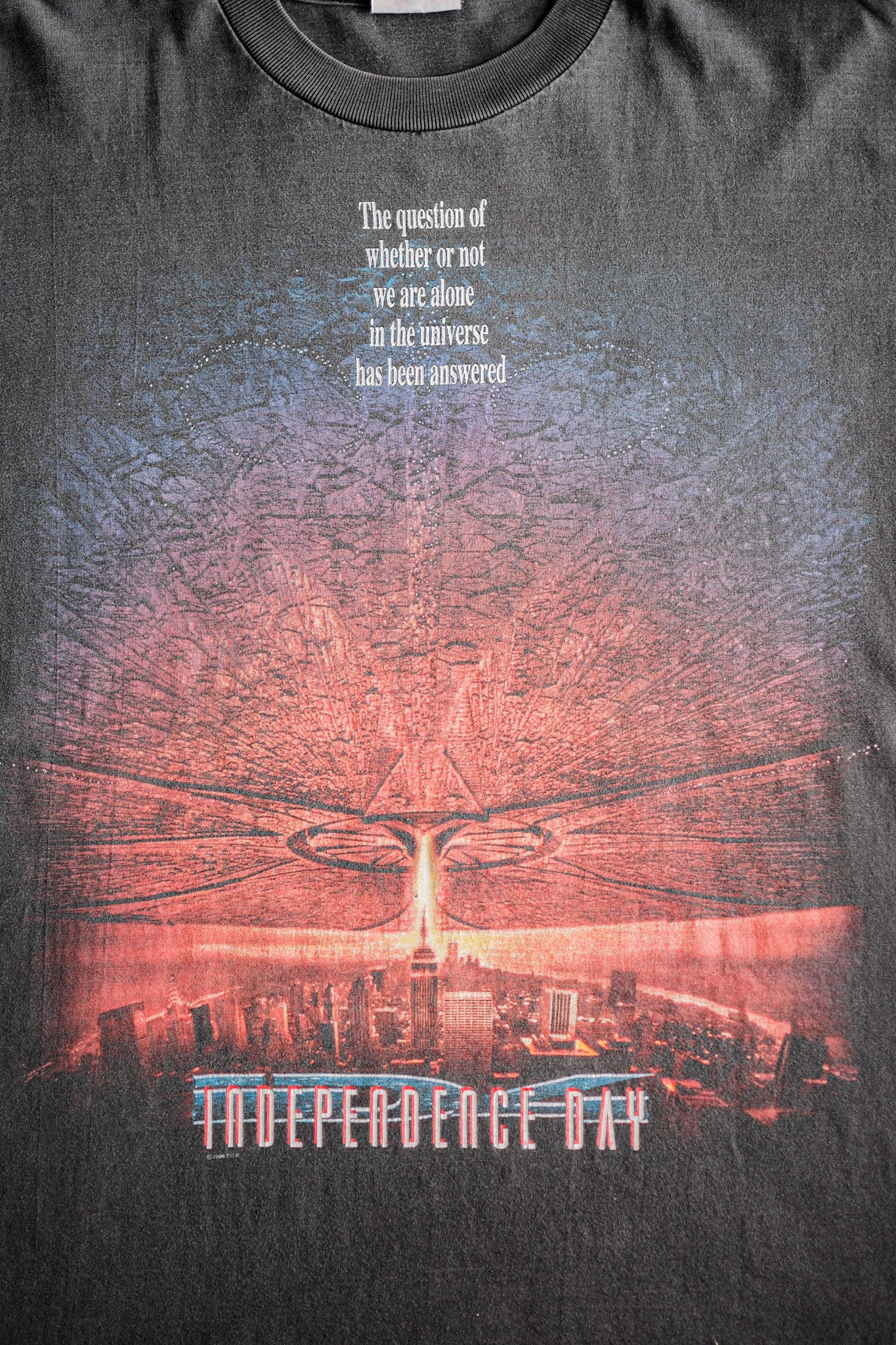 【~90's】Vintage Movie Print T-shirt Size.L "Independence Day"