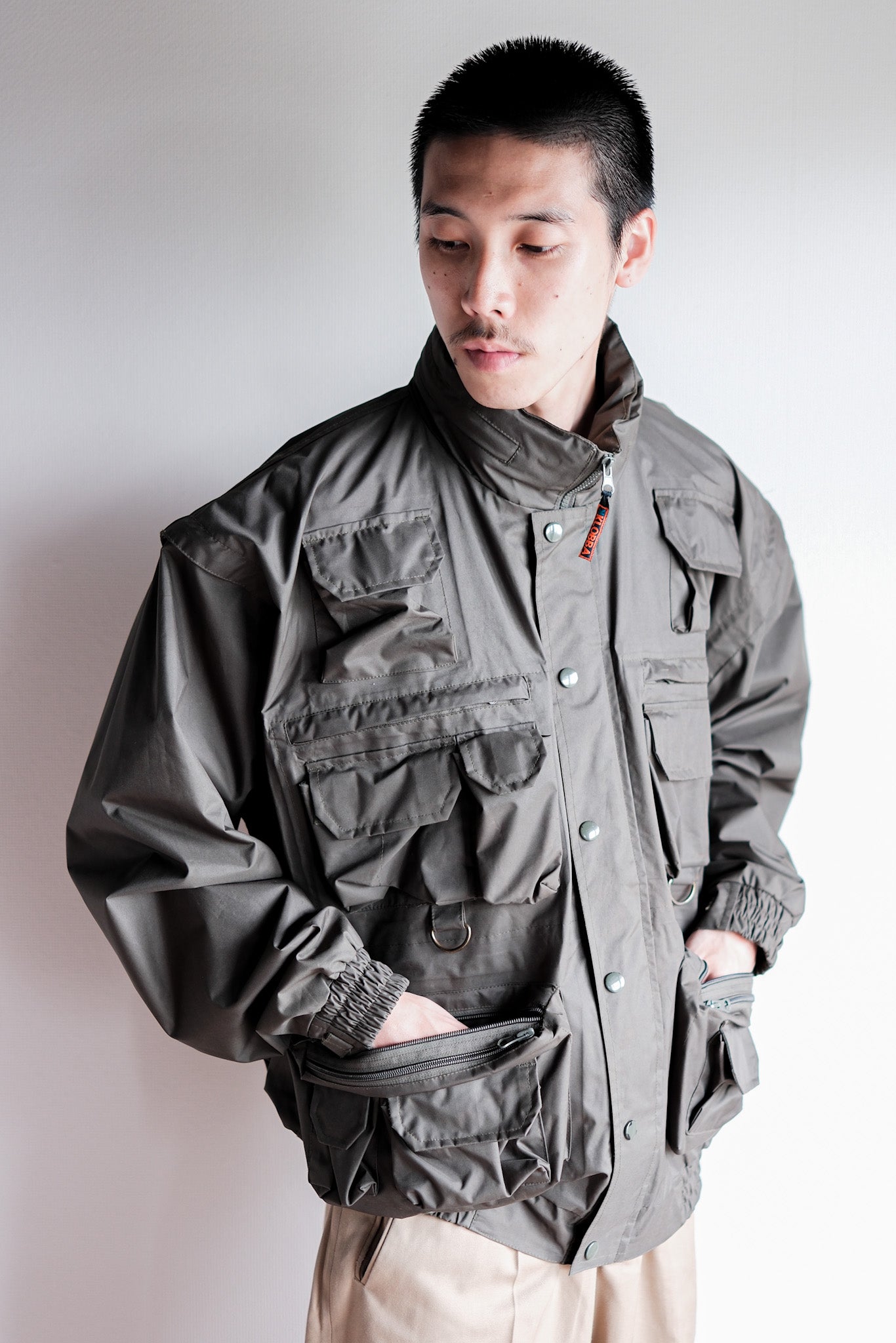 【~90's】British Vintage Fishing Jacket Size.M "KLOBBA"