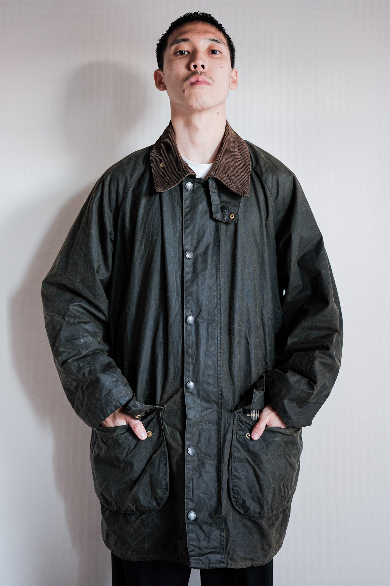 【~90’s】Vintage Barbour "GAMEFAIR" 3 Crest Size.42