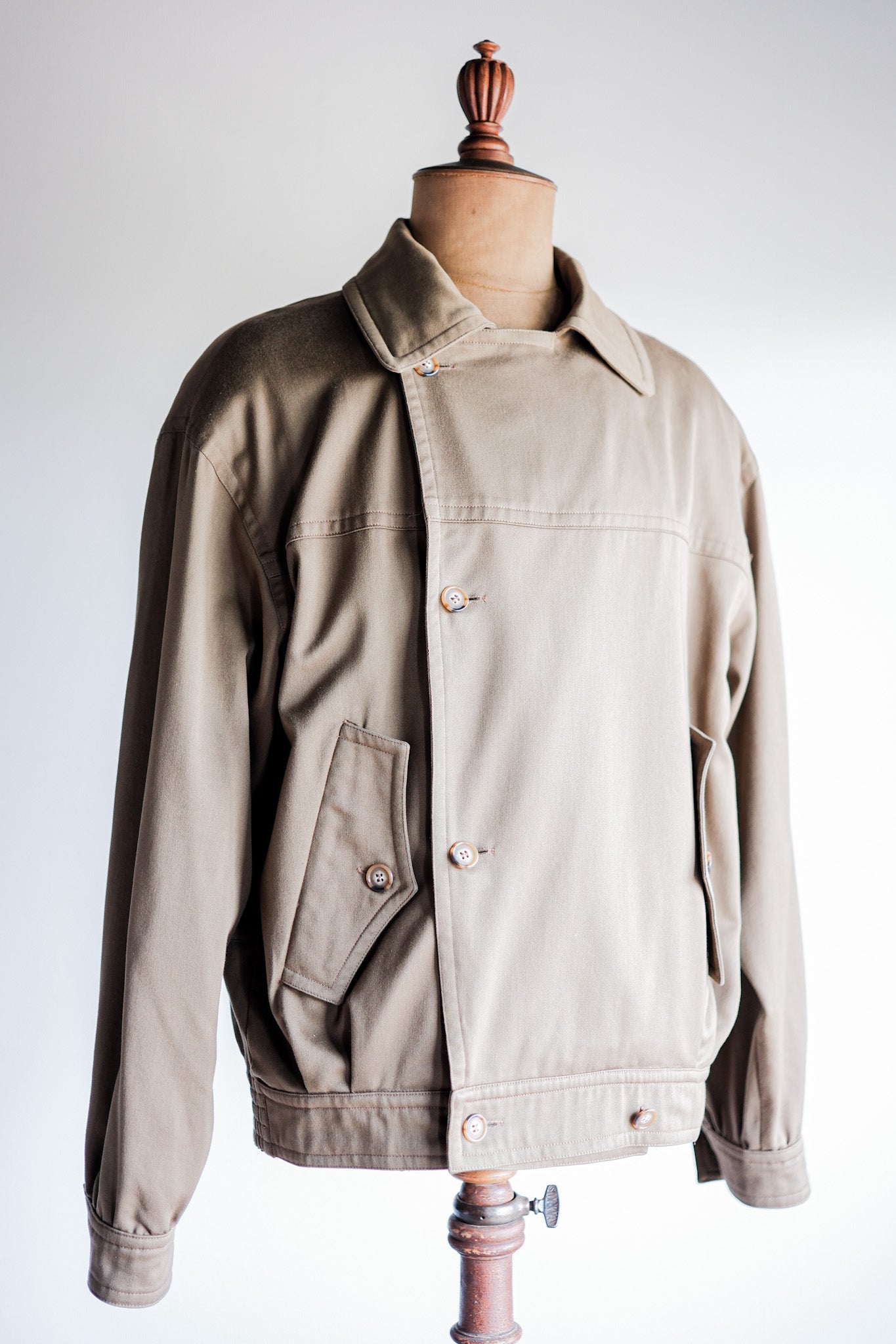 【~80’s】Old LOEWE Cotton Blouson Size.52