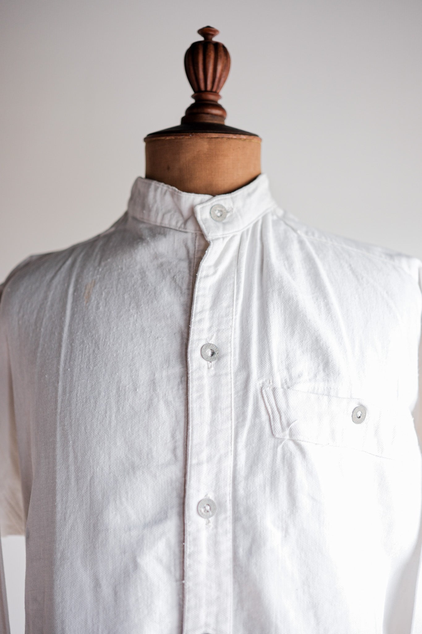 30's French Army Cotton Twill Bourgeron Jacket