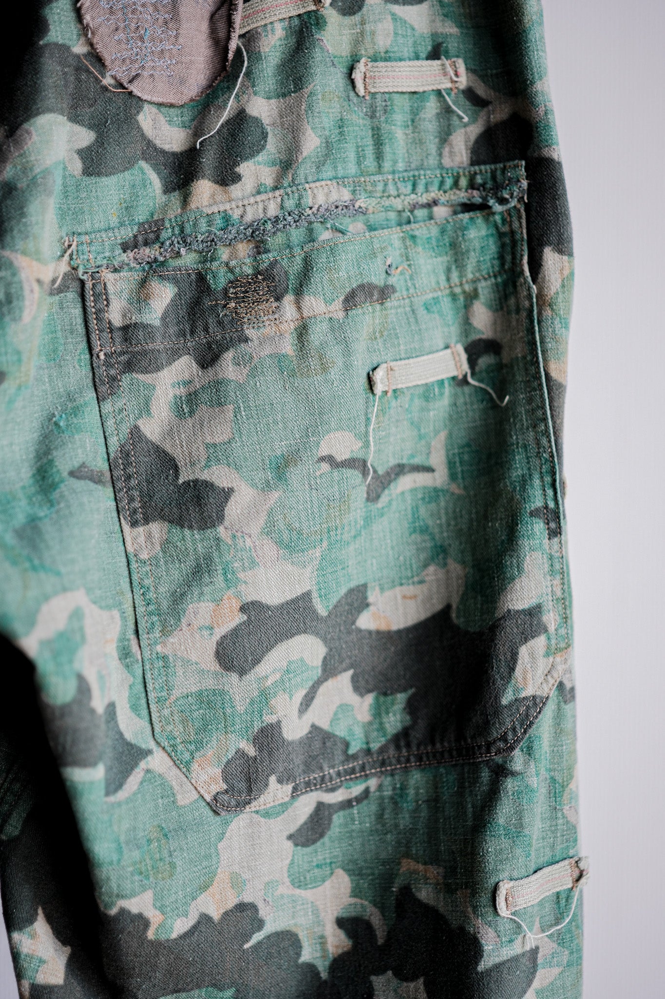 【~50's】Czechoslovakian Army Dubaky Camouflage Reversible Trousers