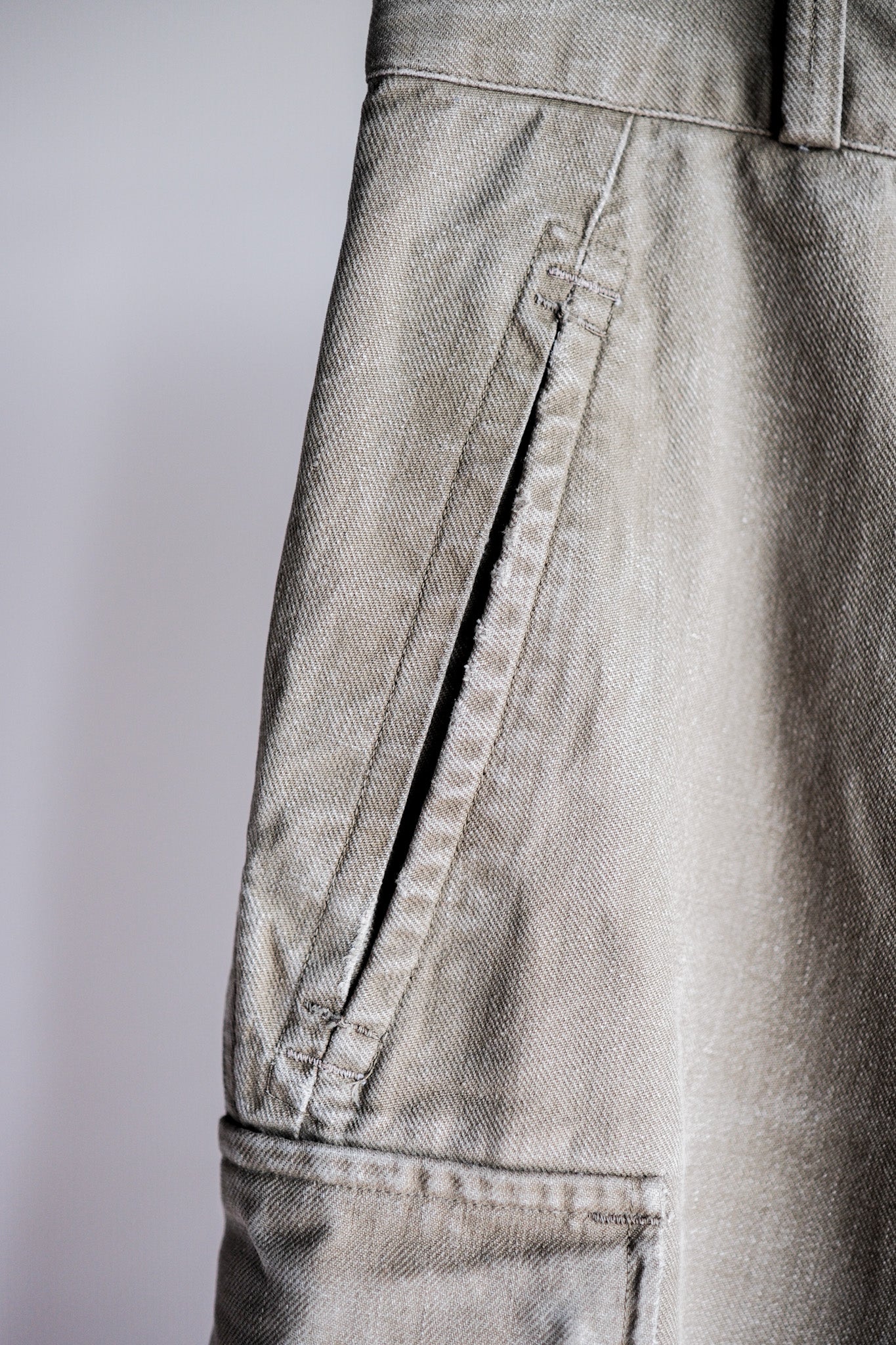【~40's】French Army TAP47 Paratrooper Trousers "1st Type"