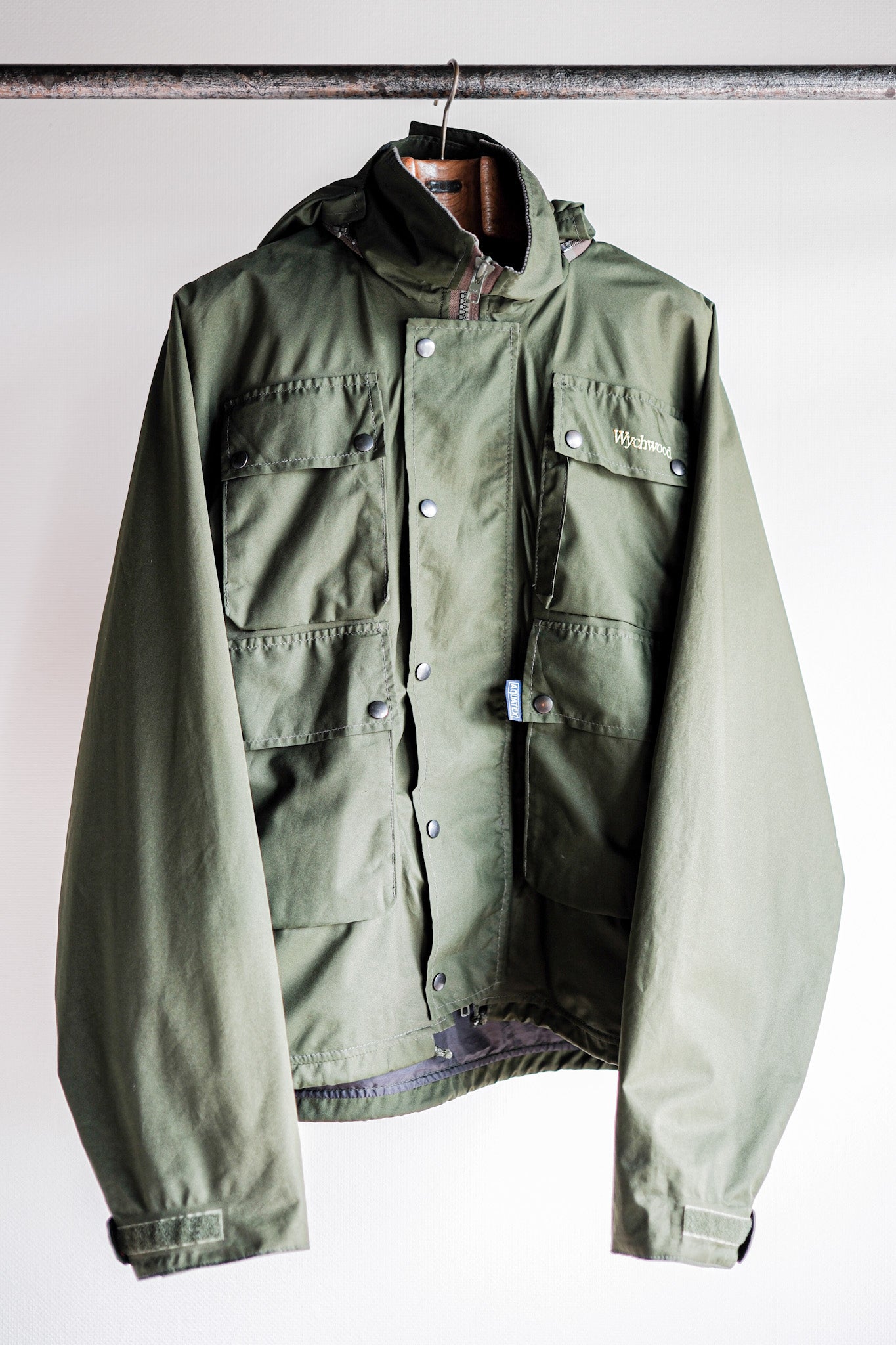 【~90's】British Vintage AQUATEX Fishing Jacket Size.XL "Wychwood"