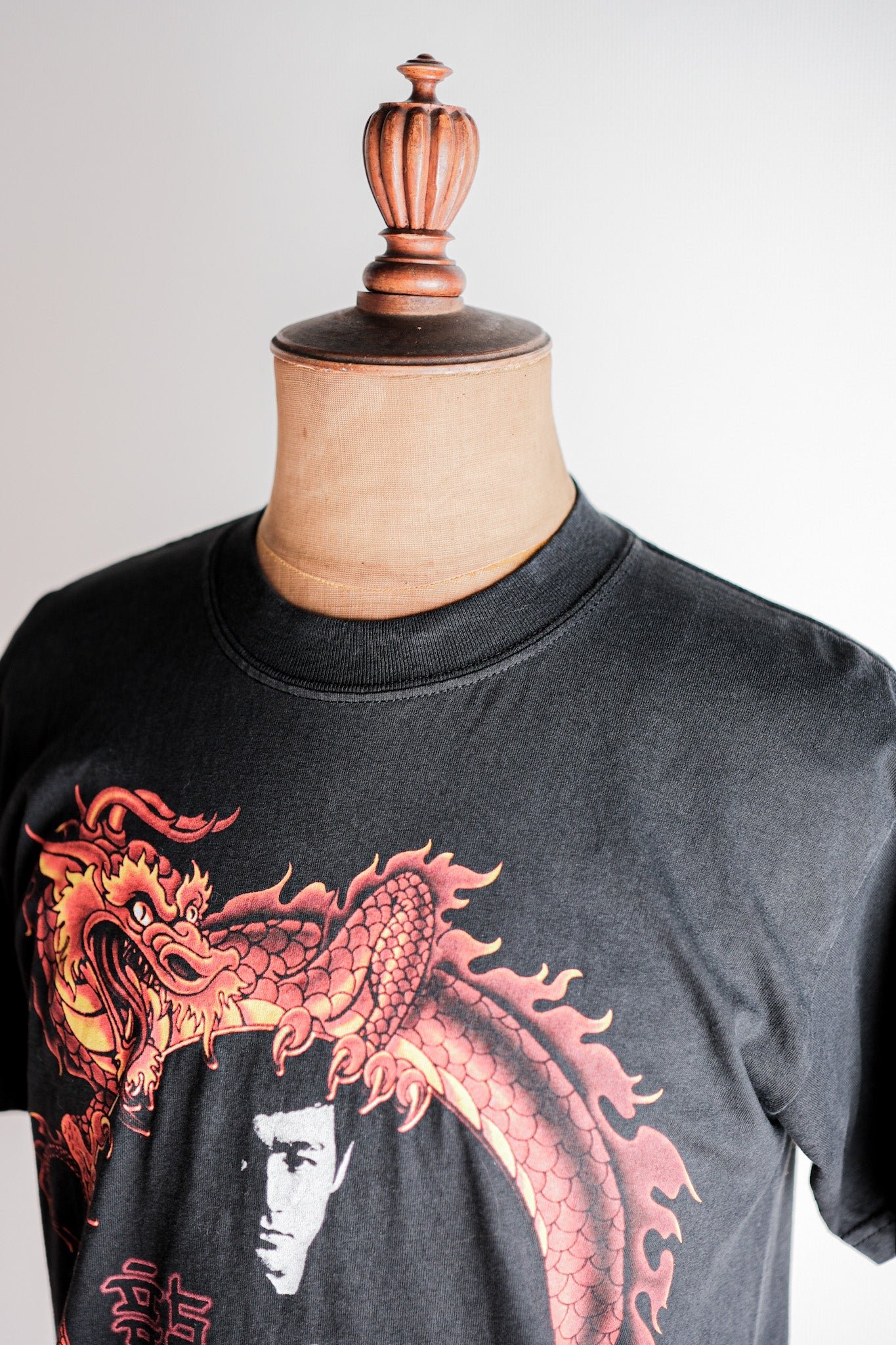【~00's】Vintage Print T-shirt Size.M "Bruce Lee"