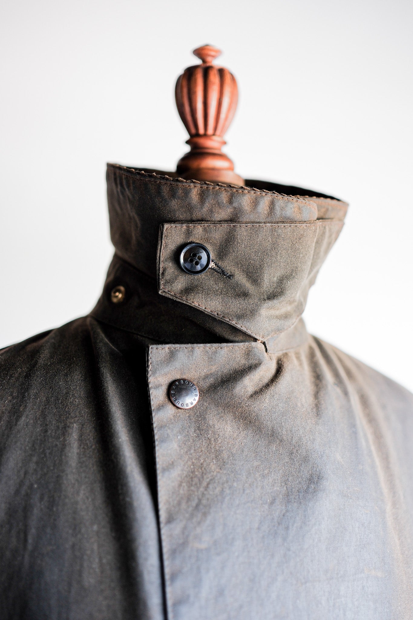 【~80's】Vintage Barbour "3/4 COAT" 2 Crest