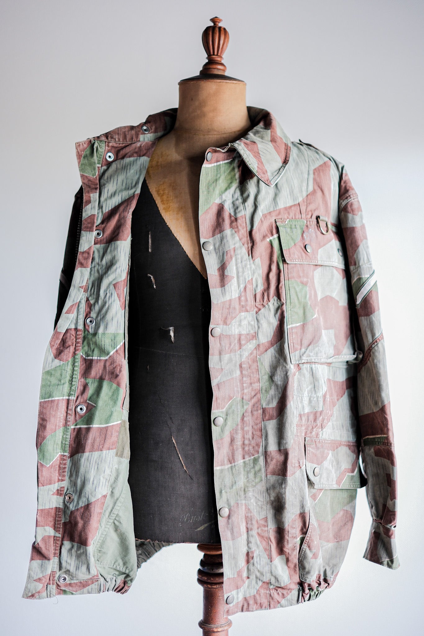 【~50's】German Army Splinter Camouflage Paratrooper Jacket