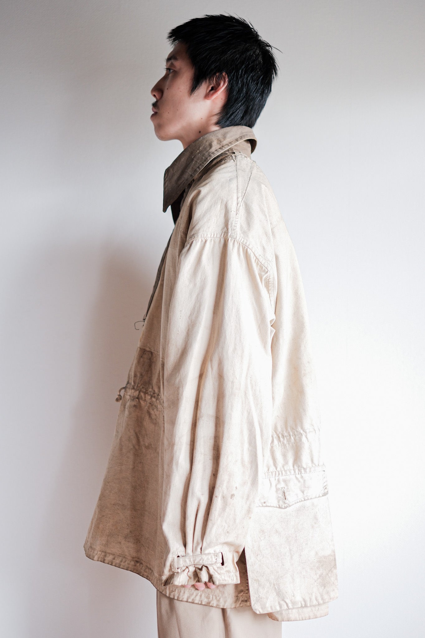 【~40's】German Army M42 Gebirgsjäger Reversible Windbluse "1st Type" "Original Modified"