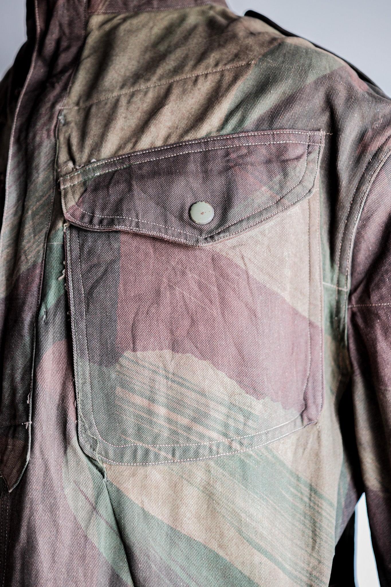 【~50's】British Army Airborne Troops Brushstroke Camouflage Denison Smock Size.3 "SAS"