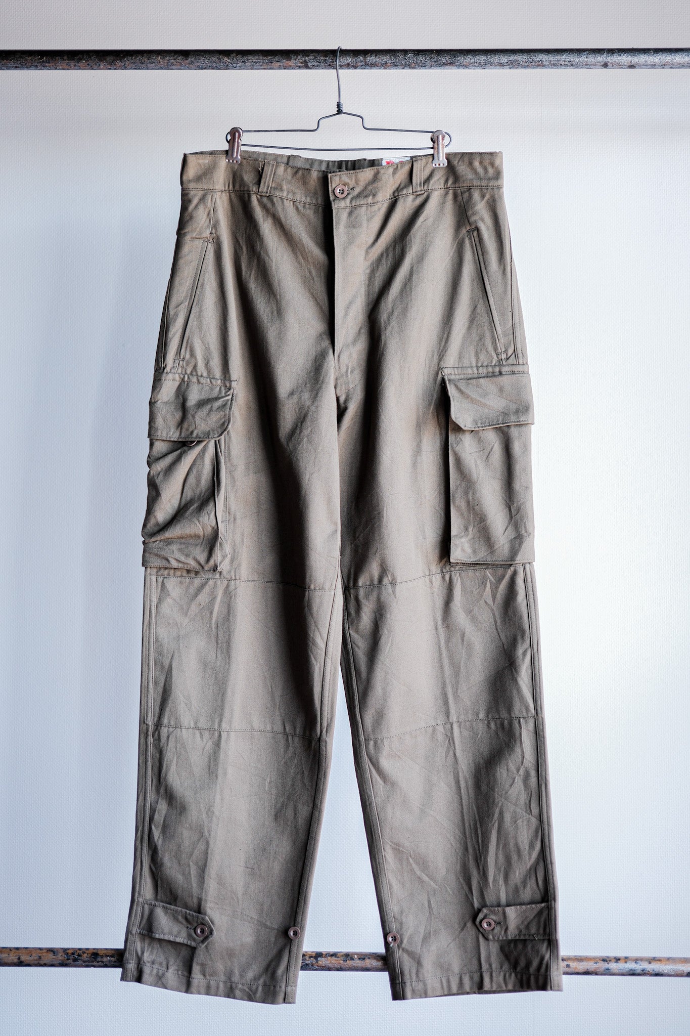 60's] French Army M47 Field Trousers Size.84m Dead Stock