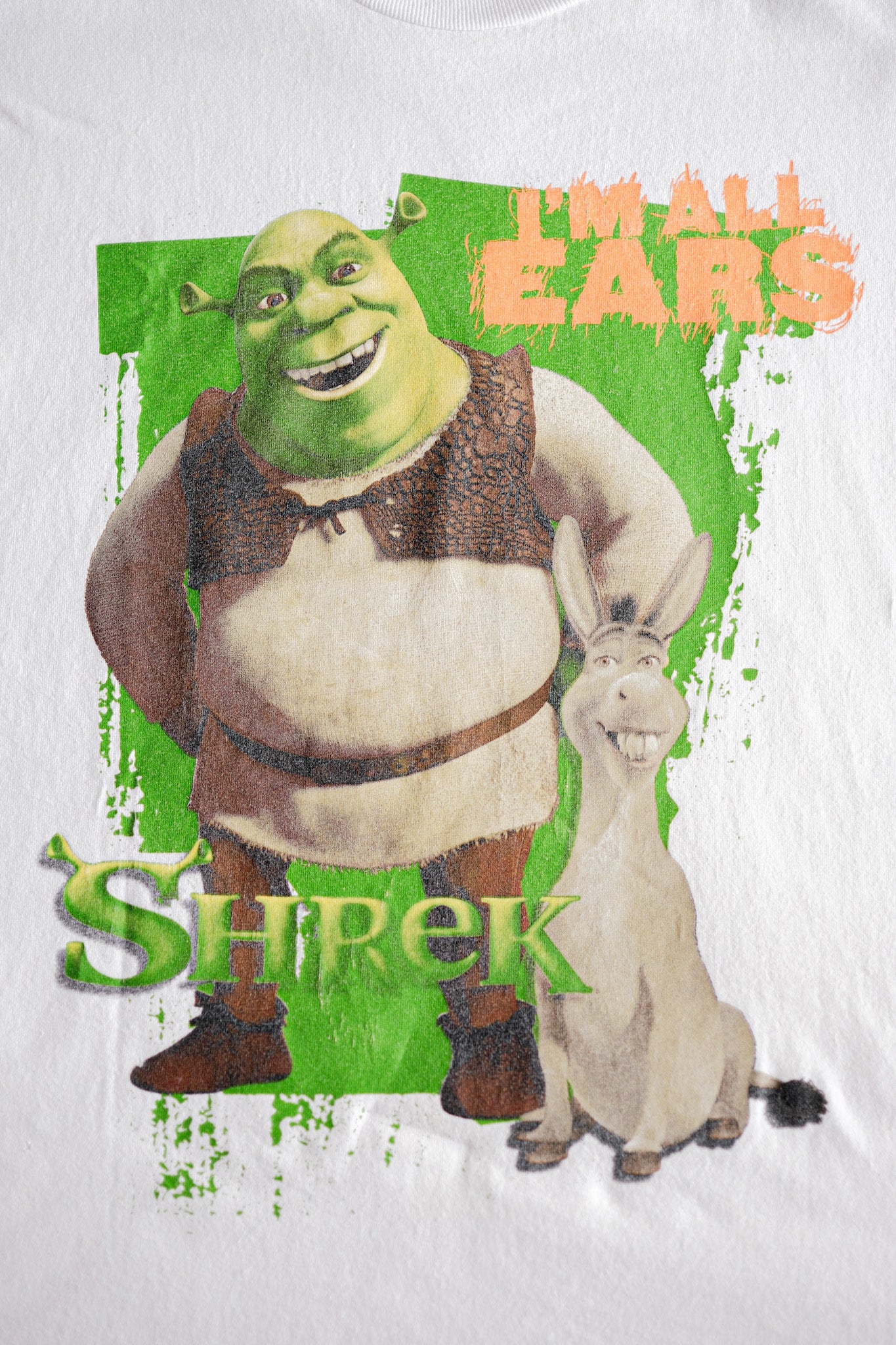 【~00's】Vintage Movie Print T-shirt Size.XL "Shrek 2"