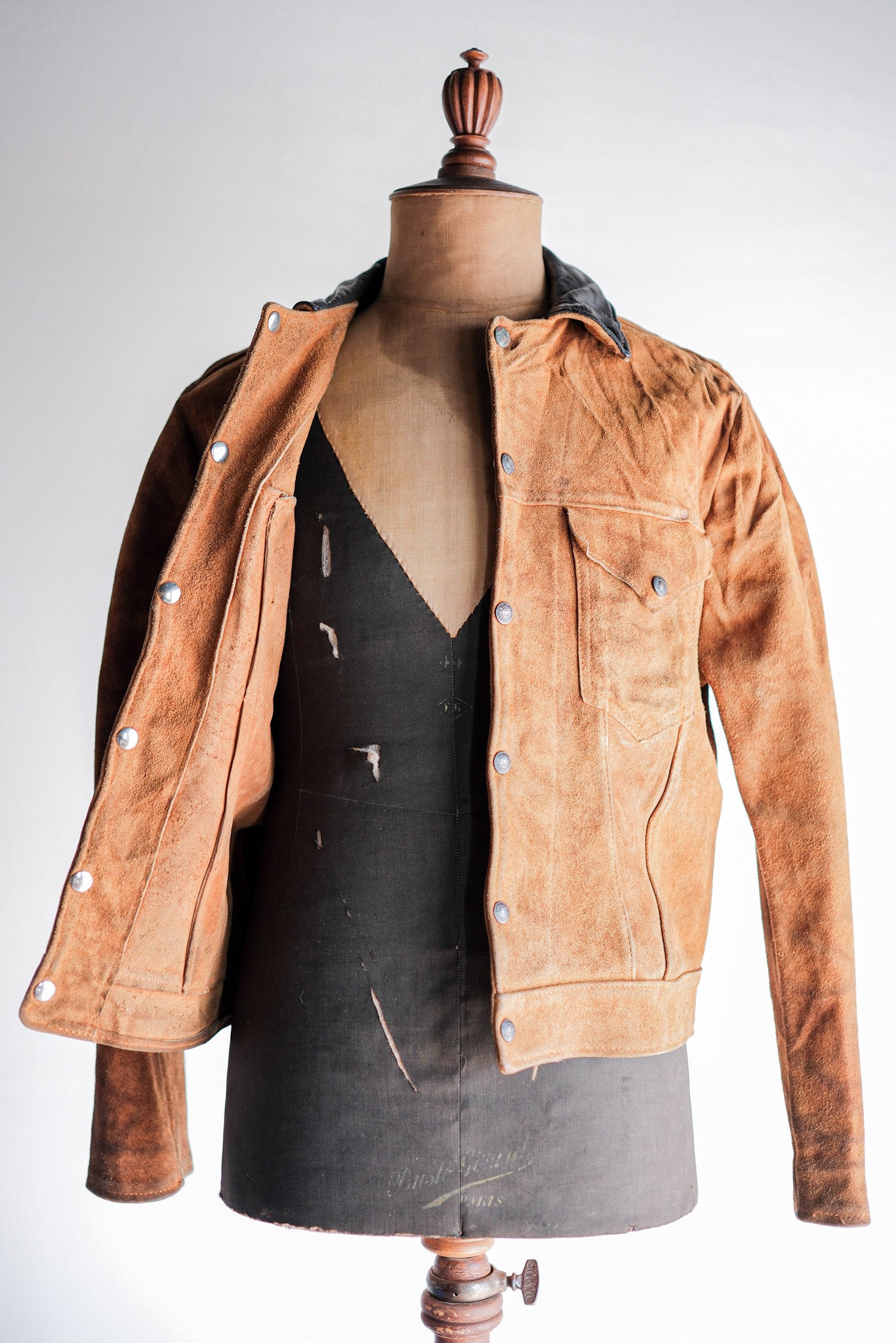 【~50’s】Vintage Levi’s Suede Leather Jacket "Short Horn"