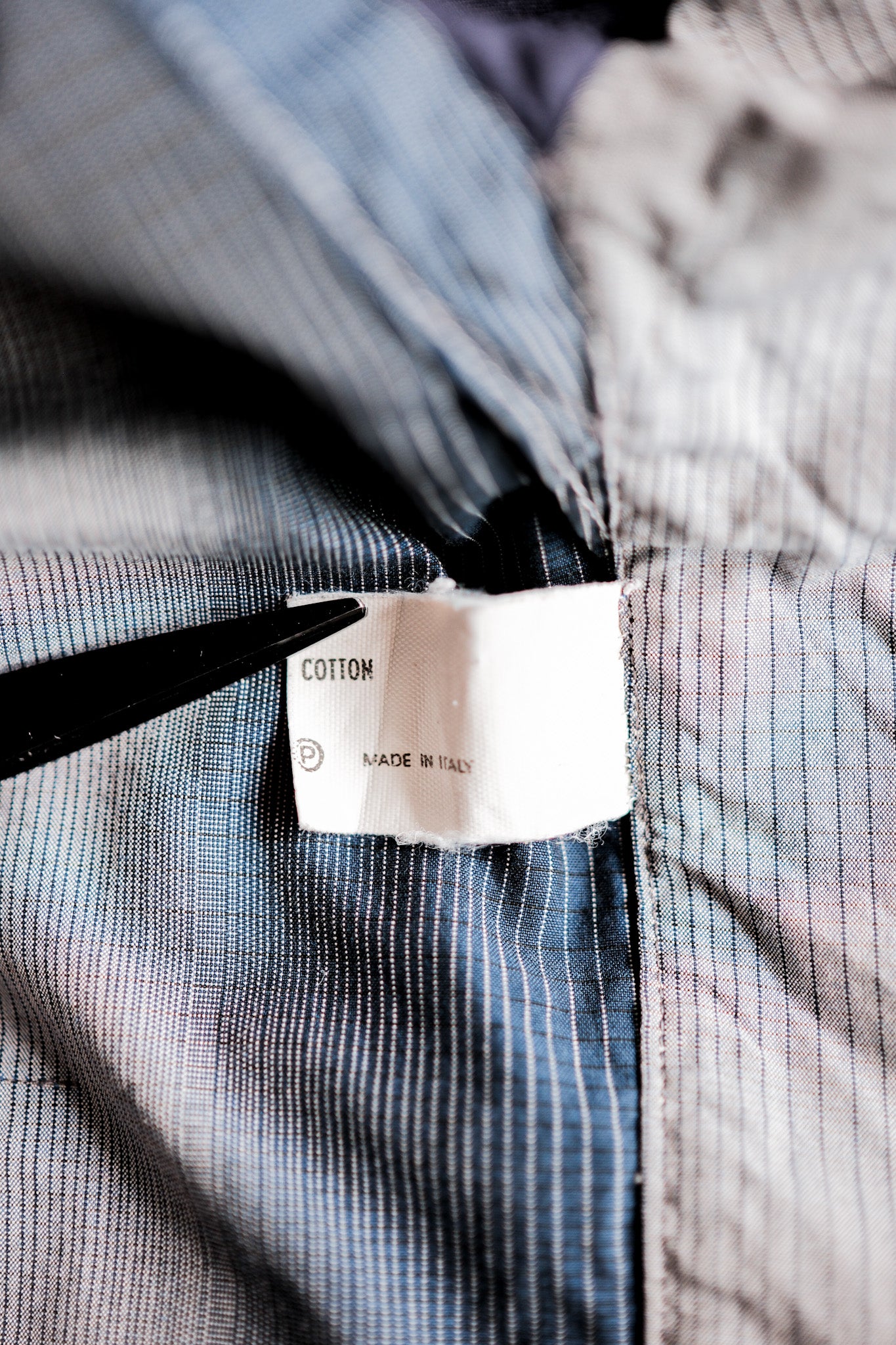 【~80’s】Old Gianni Versace Cotton Striped Jacket Size.42