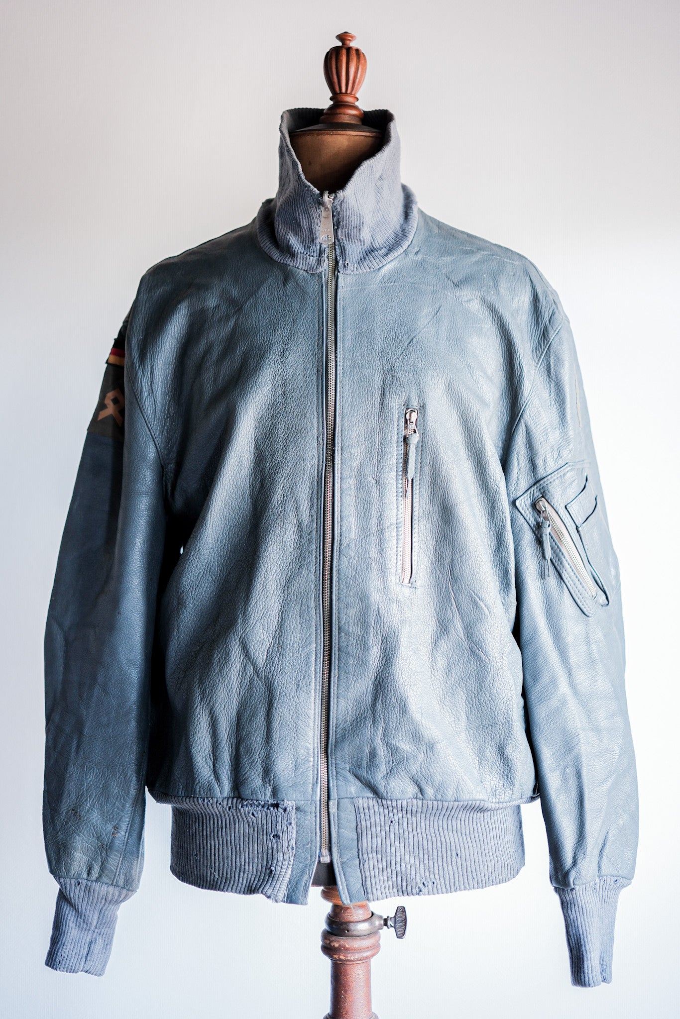 【~60’s】West German Air Force Pilot Leather Jacket