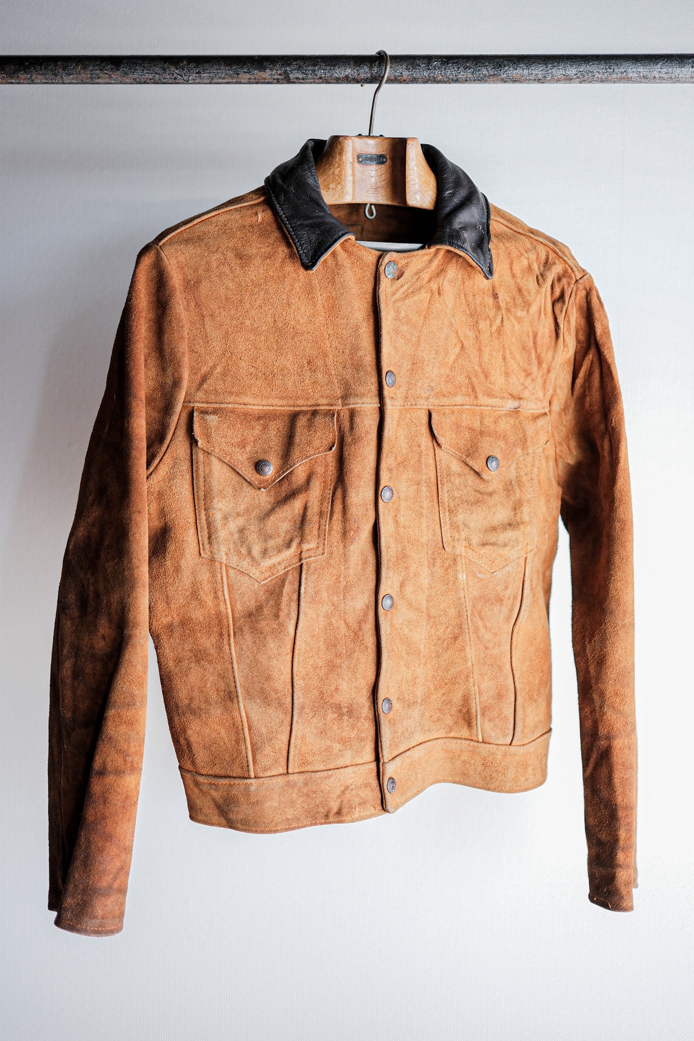 【~50’s】Vintage Levi’s Suede Leather Jacket "Short Horn"