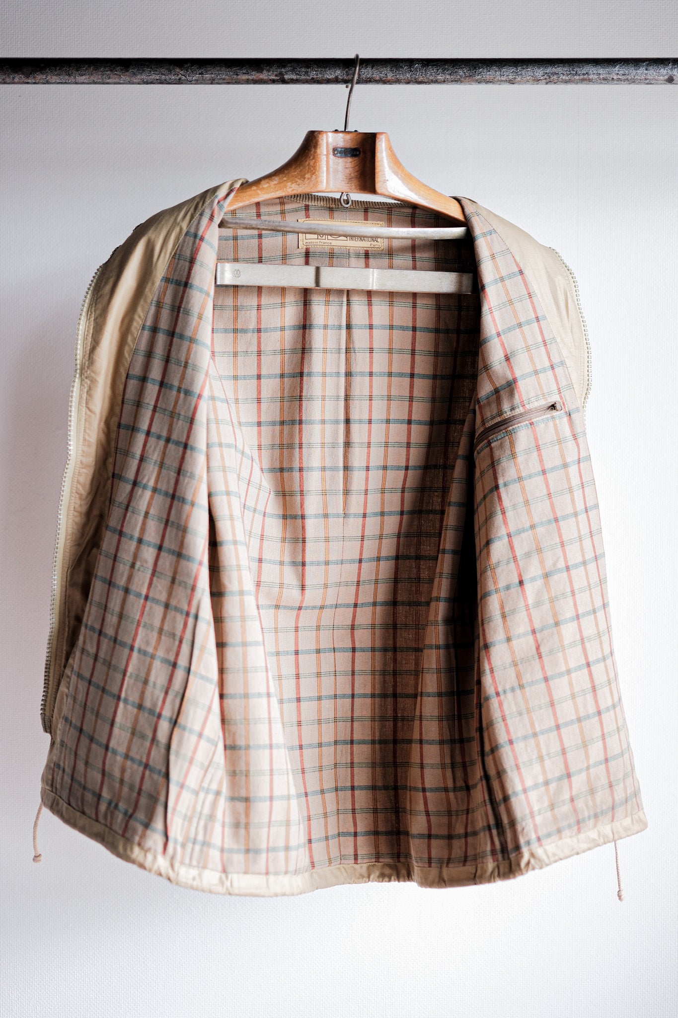 【~80's】French Vintage Hunting Jacket Size.46 "L'ESQUIMAU INTERNATIONAL"