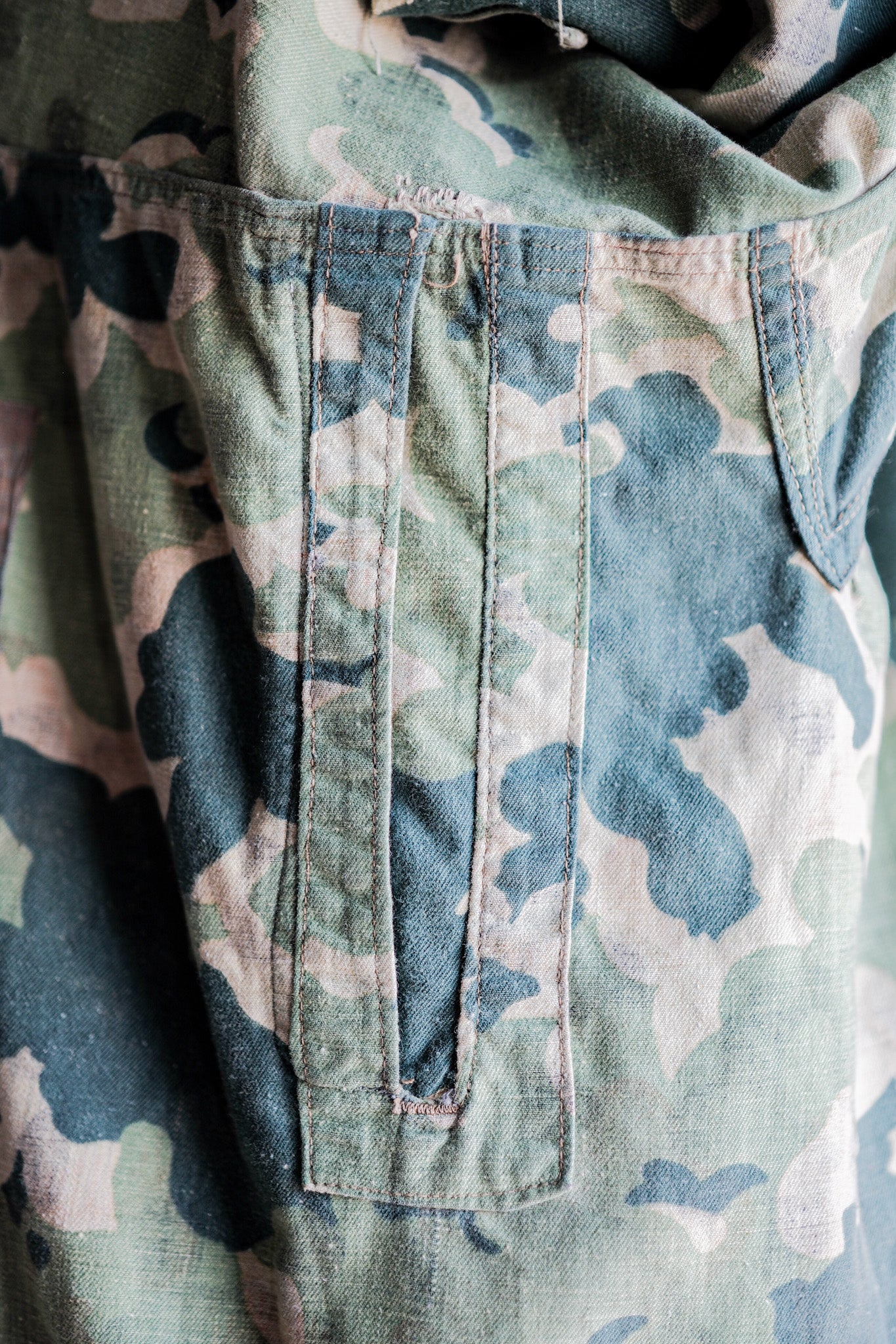 【~50's】Czechoslovakian Army Dubaky Camouflage Reversible Smock