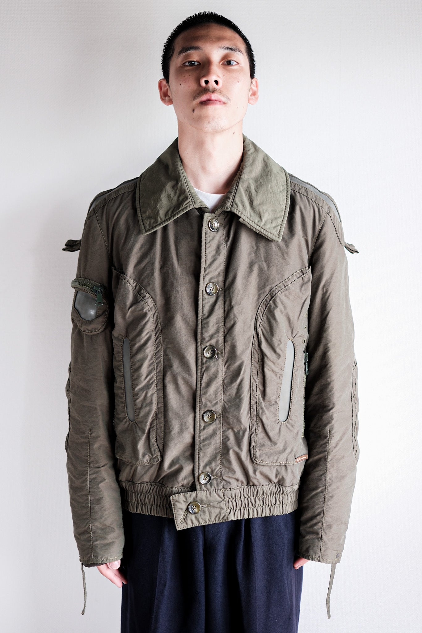 【~00's】Old DOLCE & GABBANA Flight Type Jacket Size.L