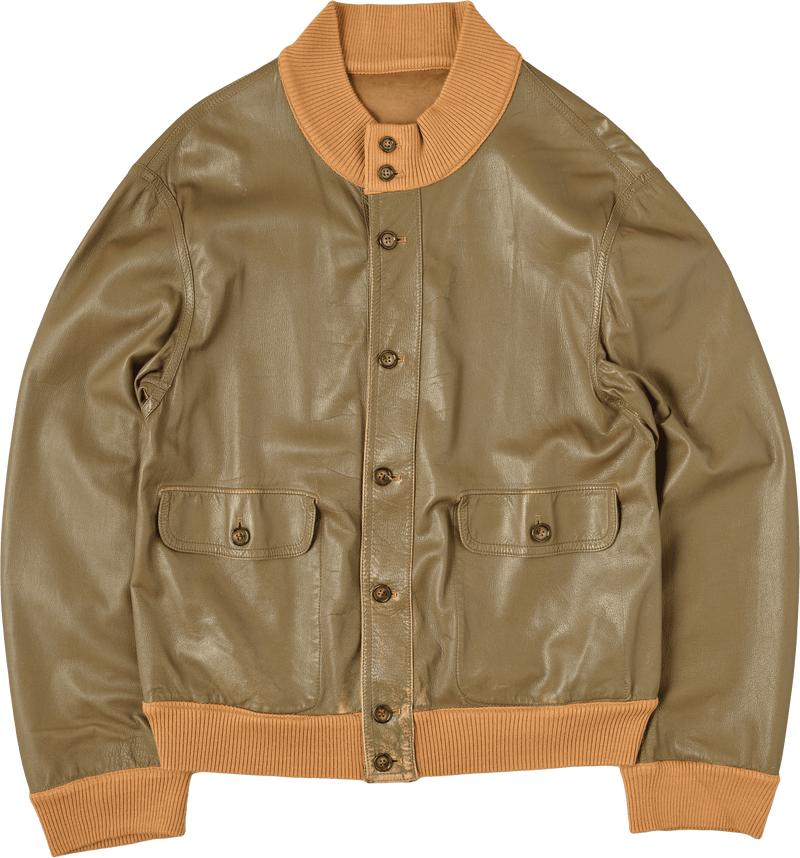 【~90's】Old ARNYS PARIS Valstarino Type Reversible Leather Blouson Size.52