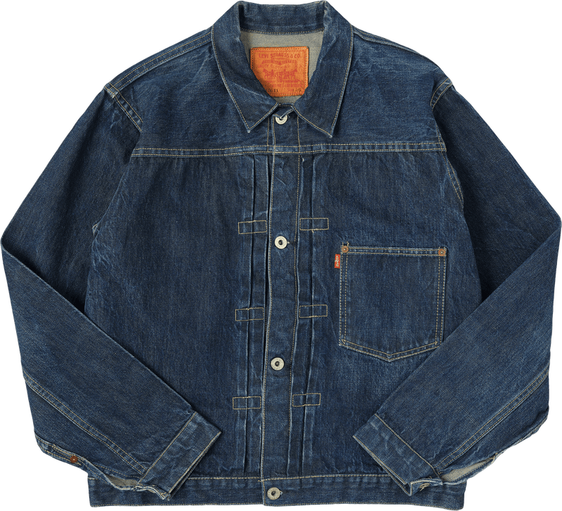 【~90's】Vintage Levi's S506XX Denim Jacket With Original Back Stencil Size.40 "WWII Type" "Valencia Factory"