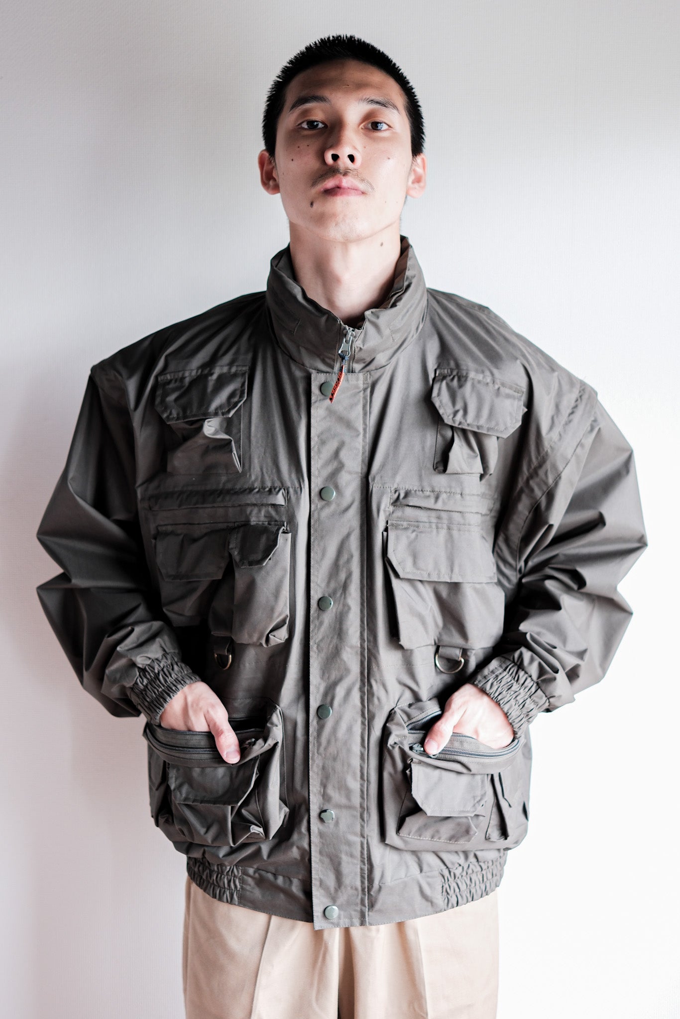 【~90's】British Vintage Fishing Jacket Size.M "KLOBBA"