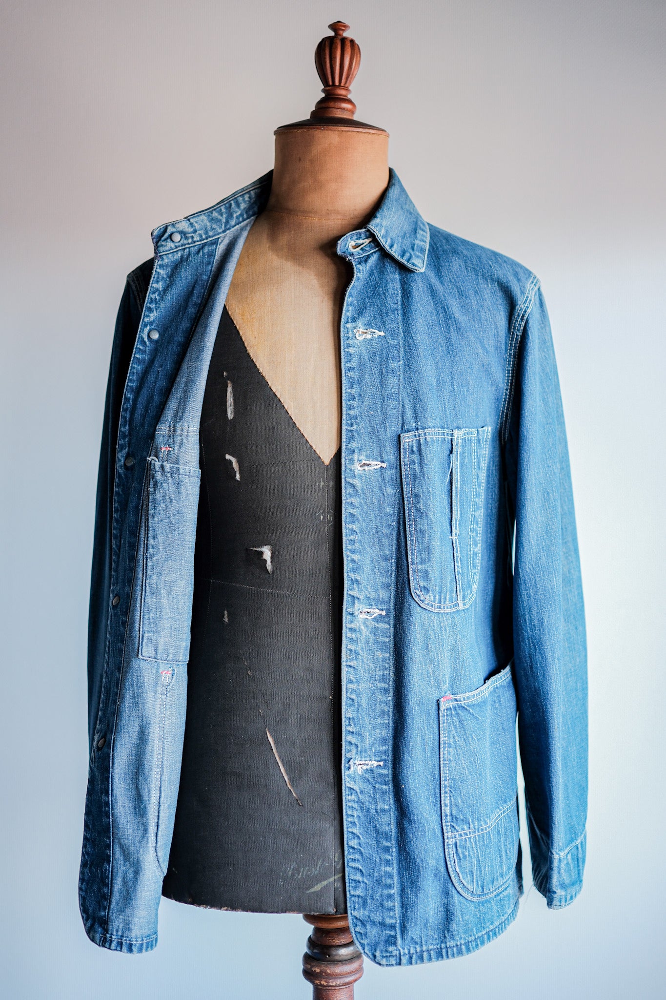 【~50's】American Vintage Denim Coverall "Sanforized"