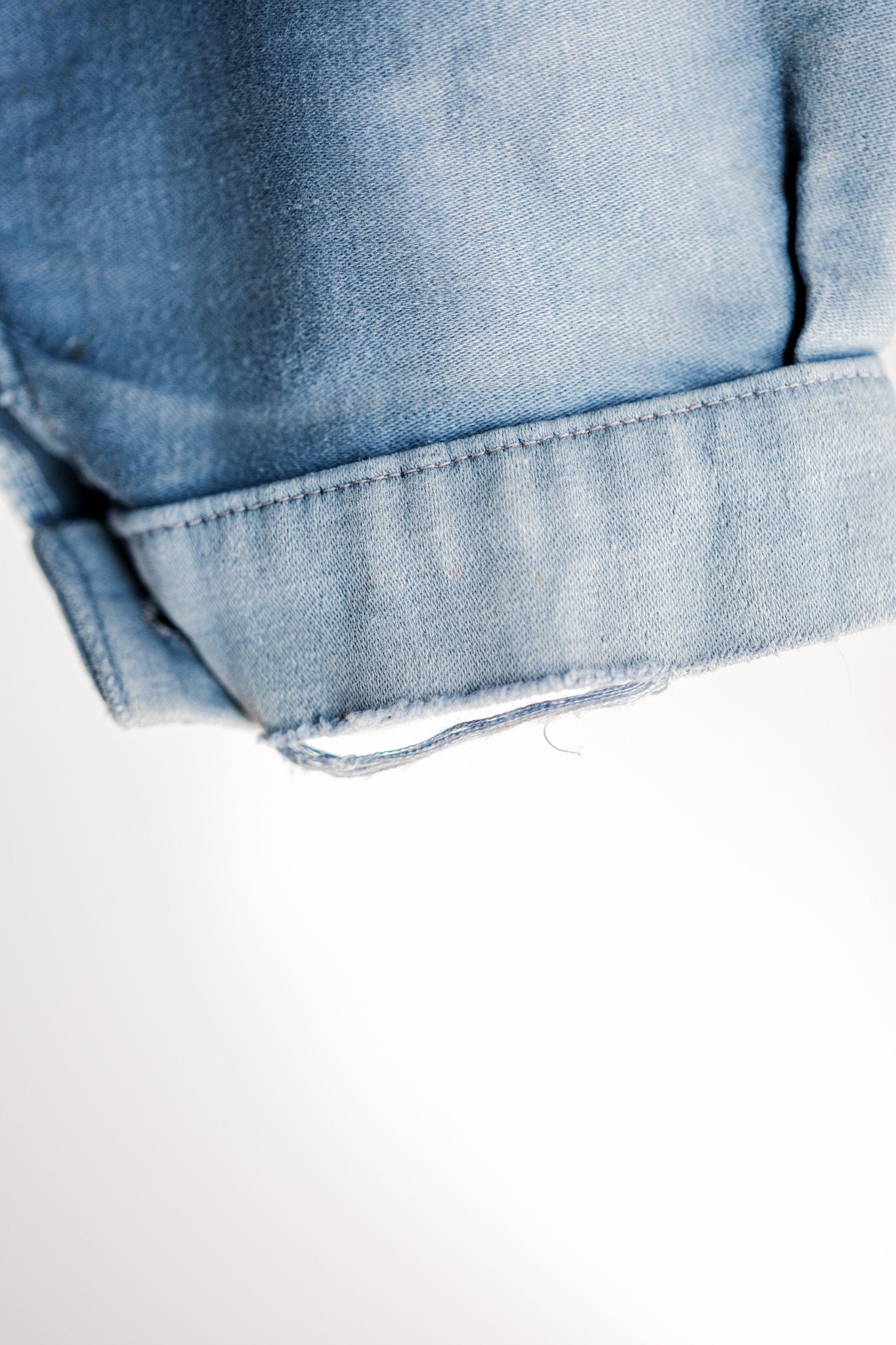 【~40's】French Vintage Blue Moleskin Work Jacket "4 Buttons"